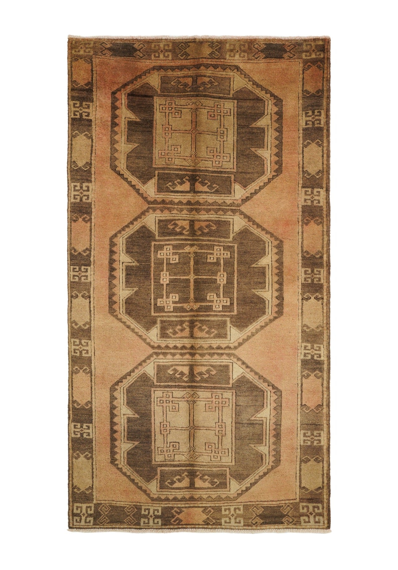 Vintage Turkish Kazak Rug 6'1" x 3'4"