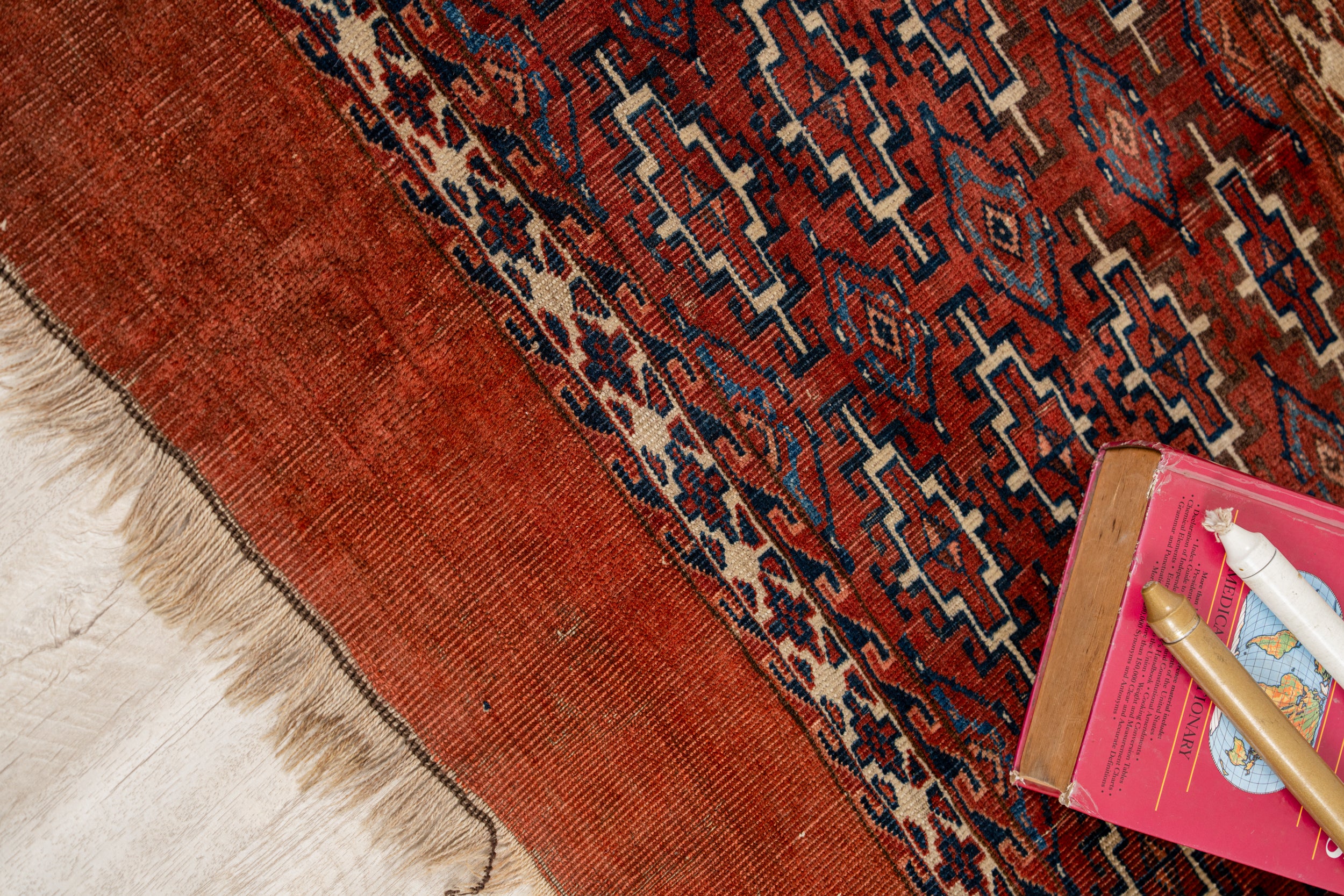 Vintage Turkmen Tekke Rug 4' x 2'3"