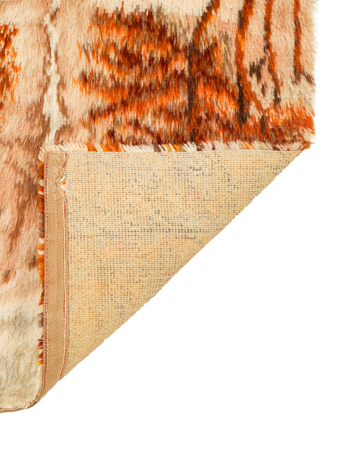 Vintage Scandinavian Rug 3'5" x 2'