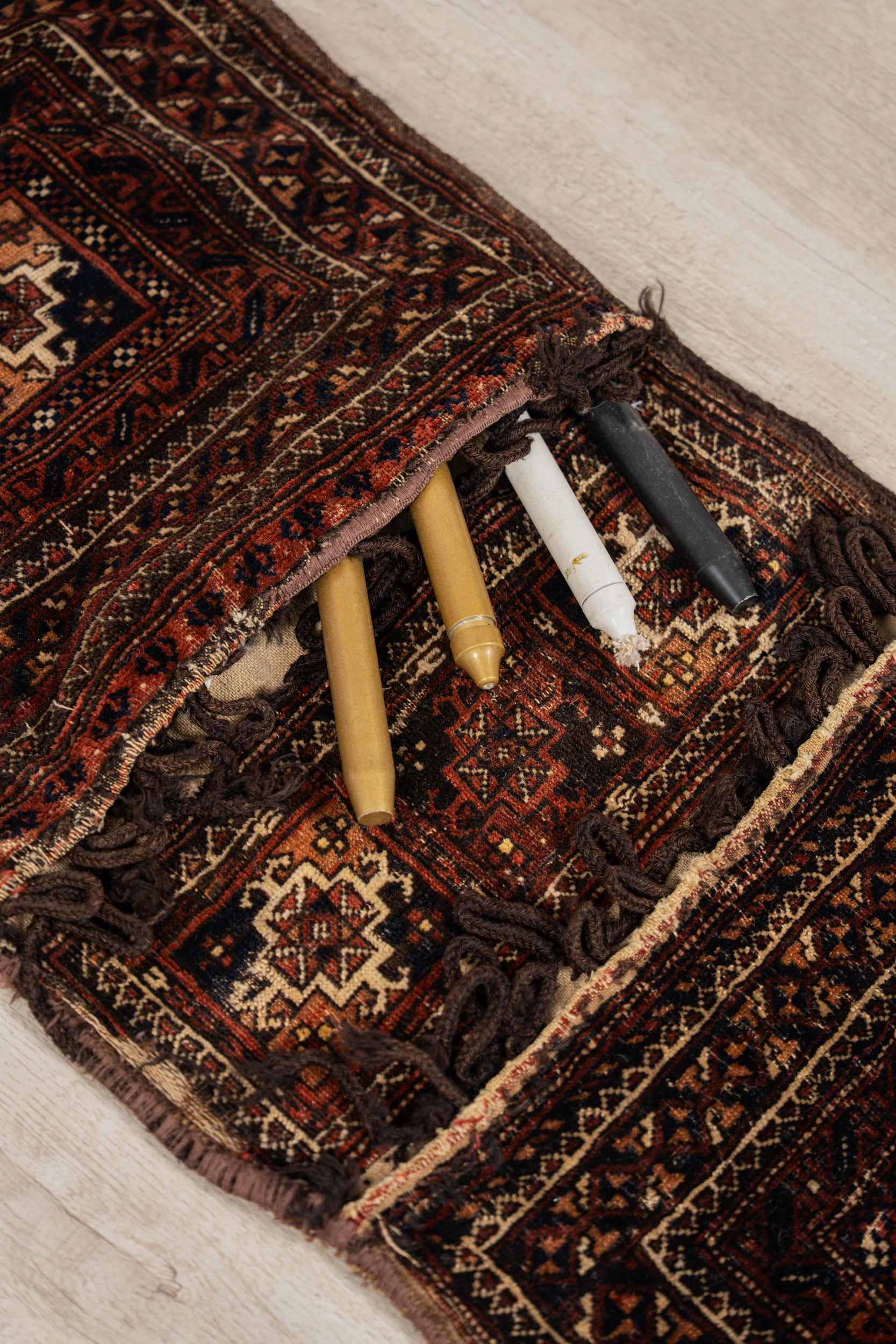 Antique Turkmen Saddle Bag 3'3" x 1'5"