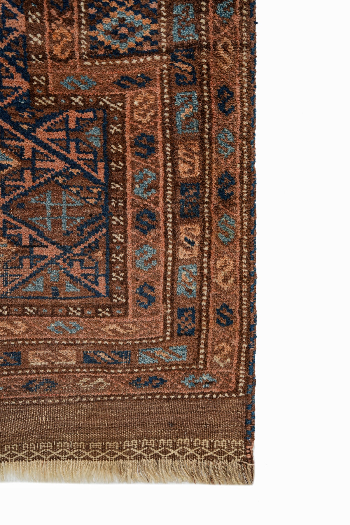Antique Baloch prayer Rug 3'8" x 2'8"