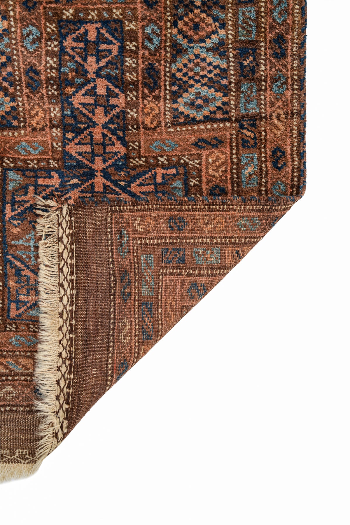 Antique Baloch prayer Rug 3'8" x 2'8"
