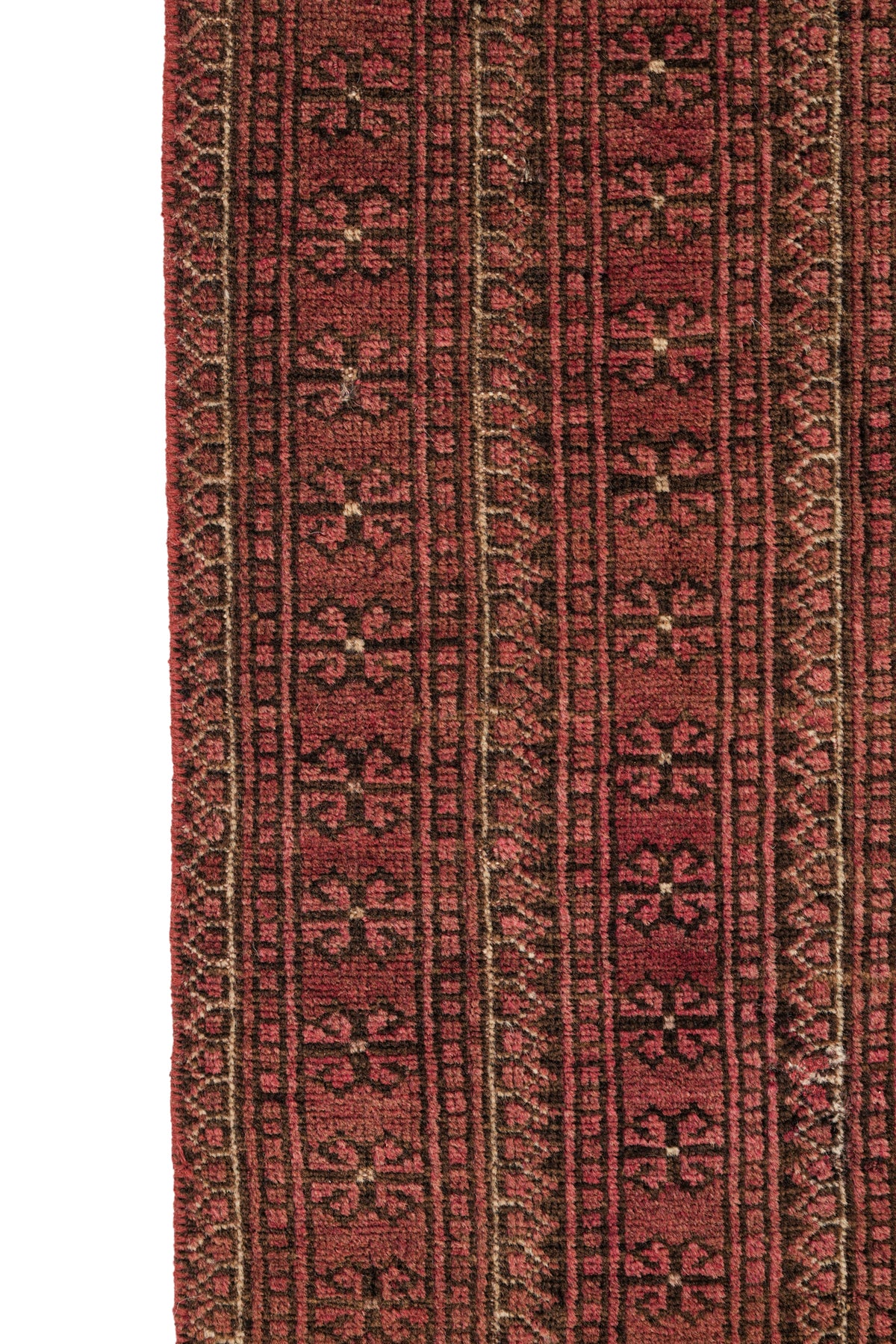 Vintage Turkmen Rug 6'11" x 1'6"