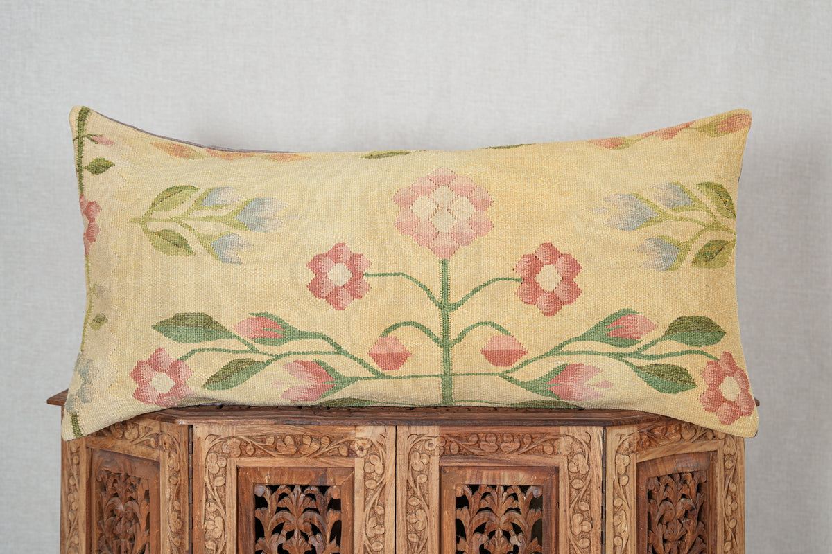 Vintage bessarabian Cushion Cover 2'8" x 1'3"