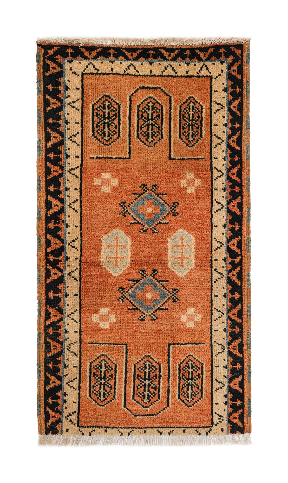 Vintage Turkish Rug 4' x 2'