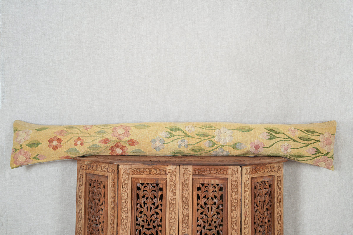 Vintage bessarabian Kilim Lumbar 4'6" x 8"