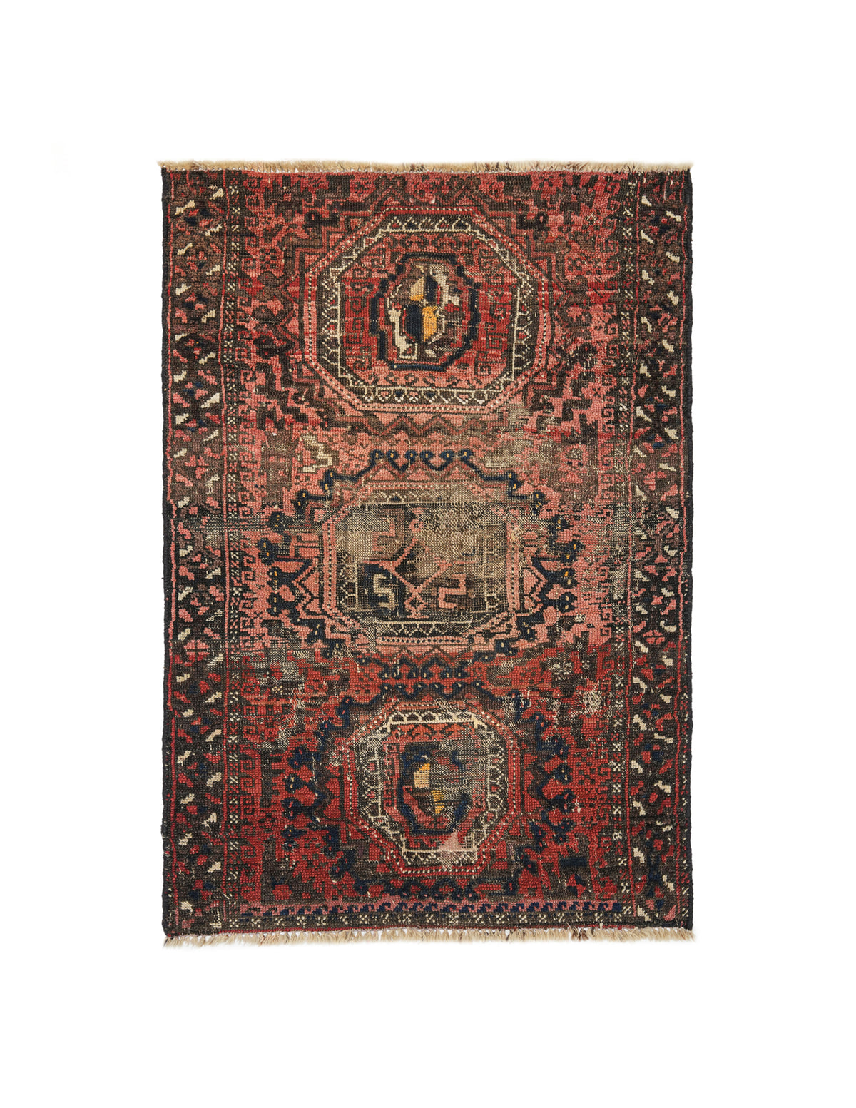 Vintage Baluch Rug 3'1" x 2'3"