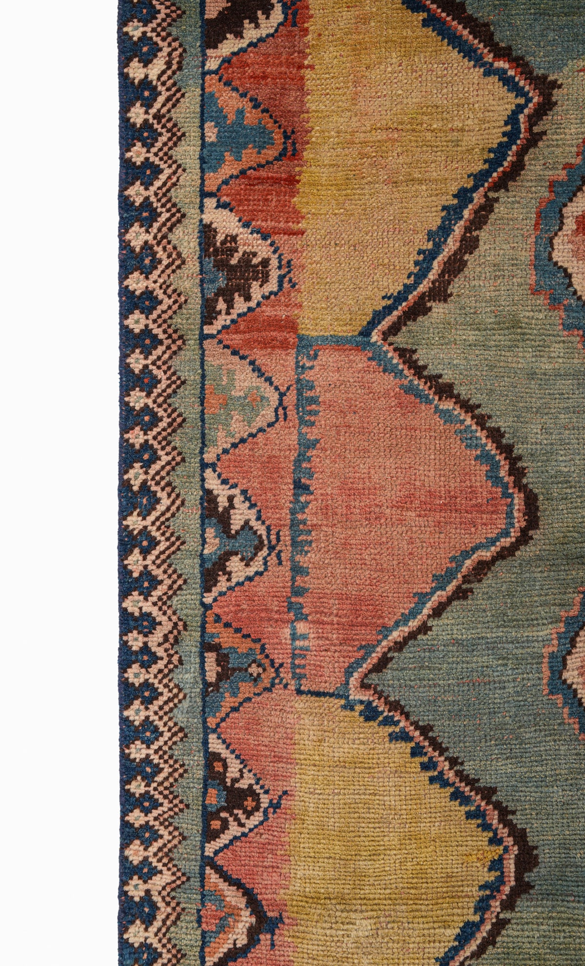 Vintage Turkish Gabah Rug 7'6" x 4'1"