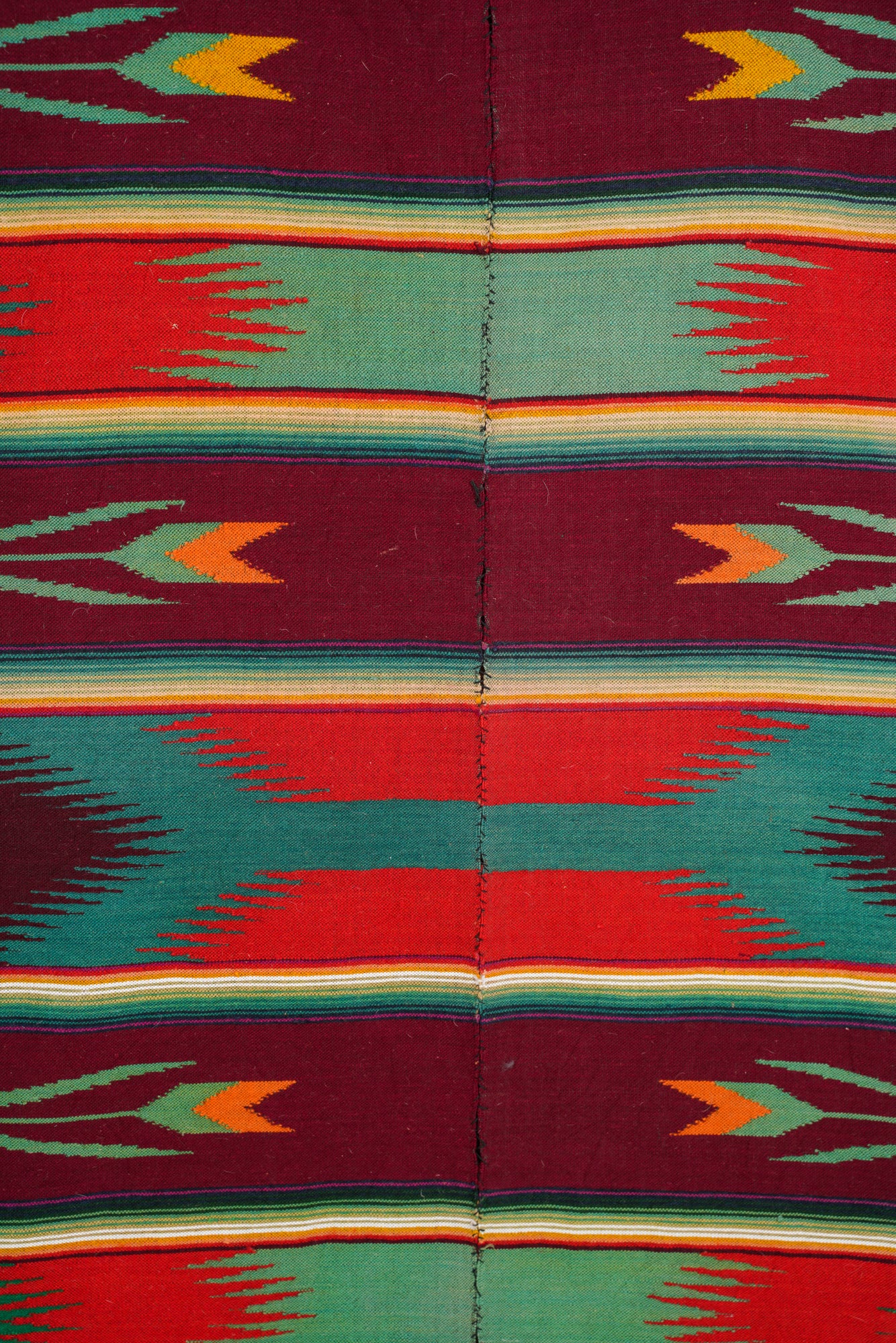 Vintage Balkan Kilim 6' x 4'4"