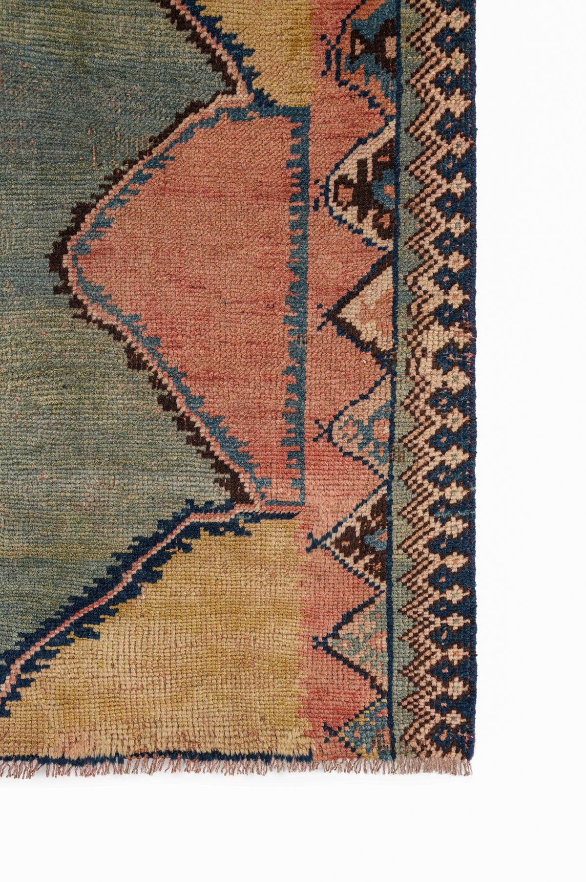 Vintage Turkish Gabah Rug 7'6" x 4'1"