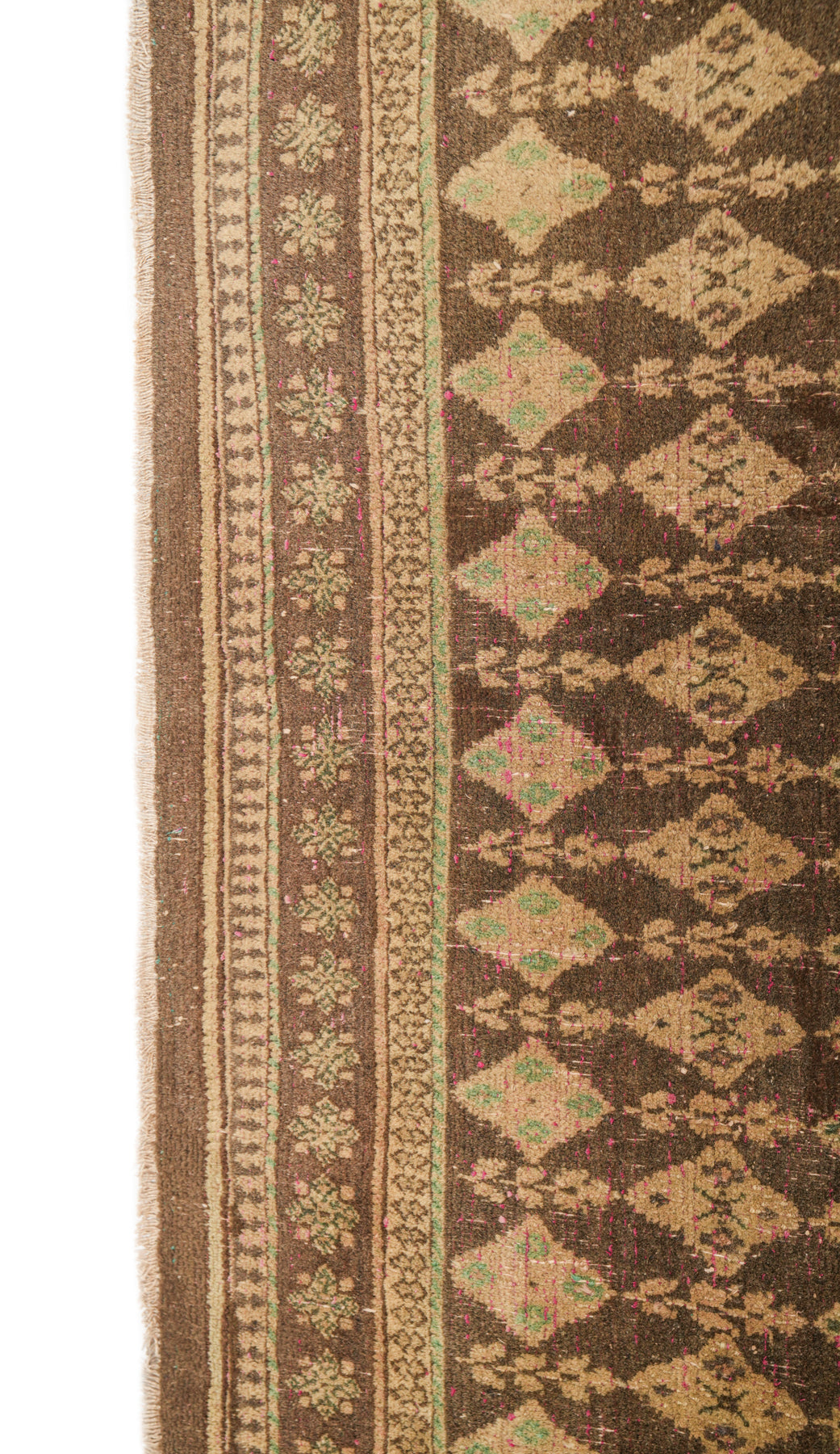 Antique Indian Agra rug 11'8"x 9'2"