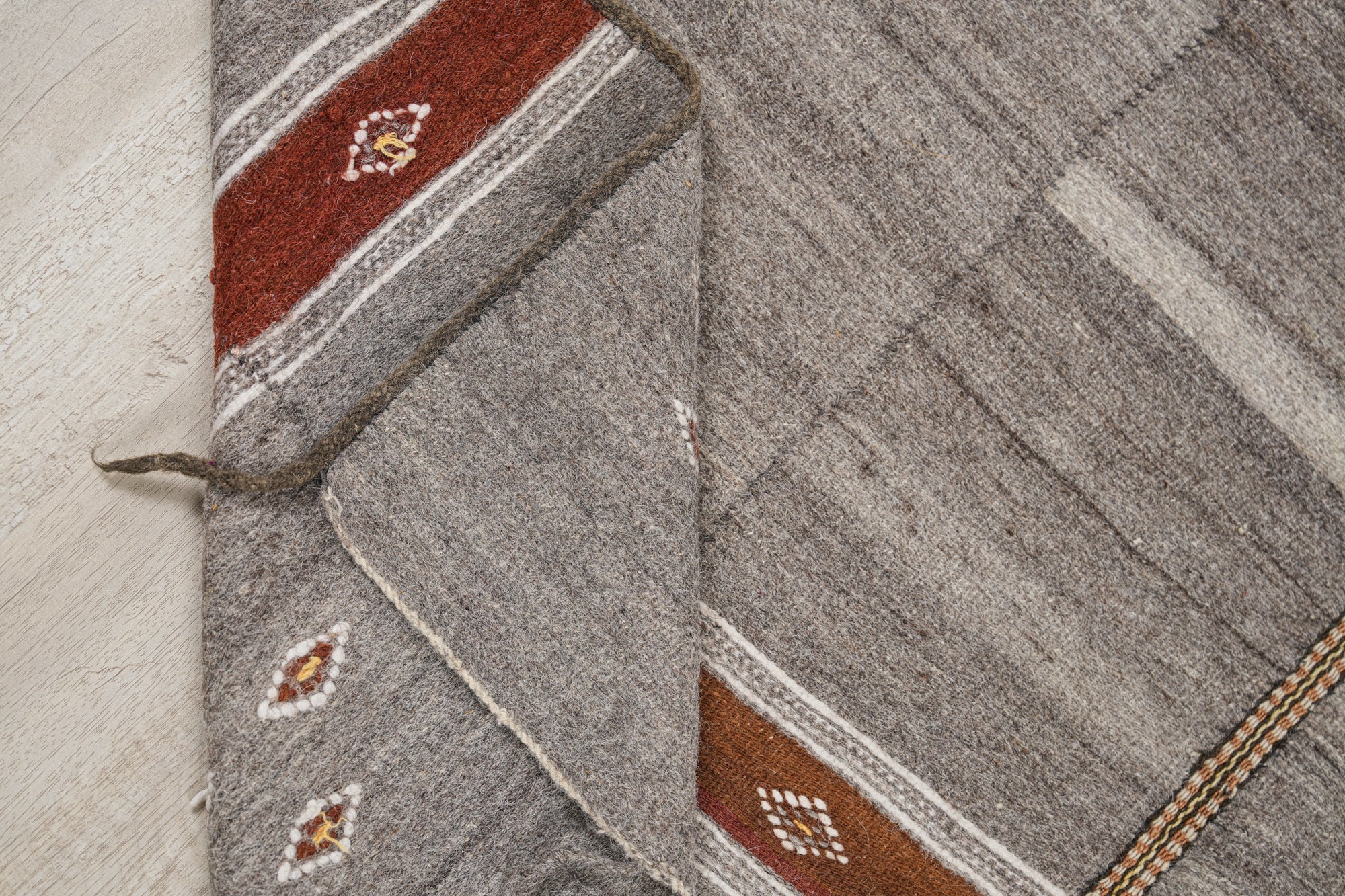 Vintage African Khasa Blanket 7'9" x 4'5"
