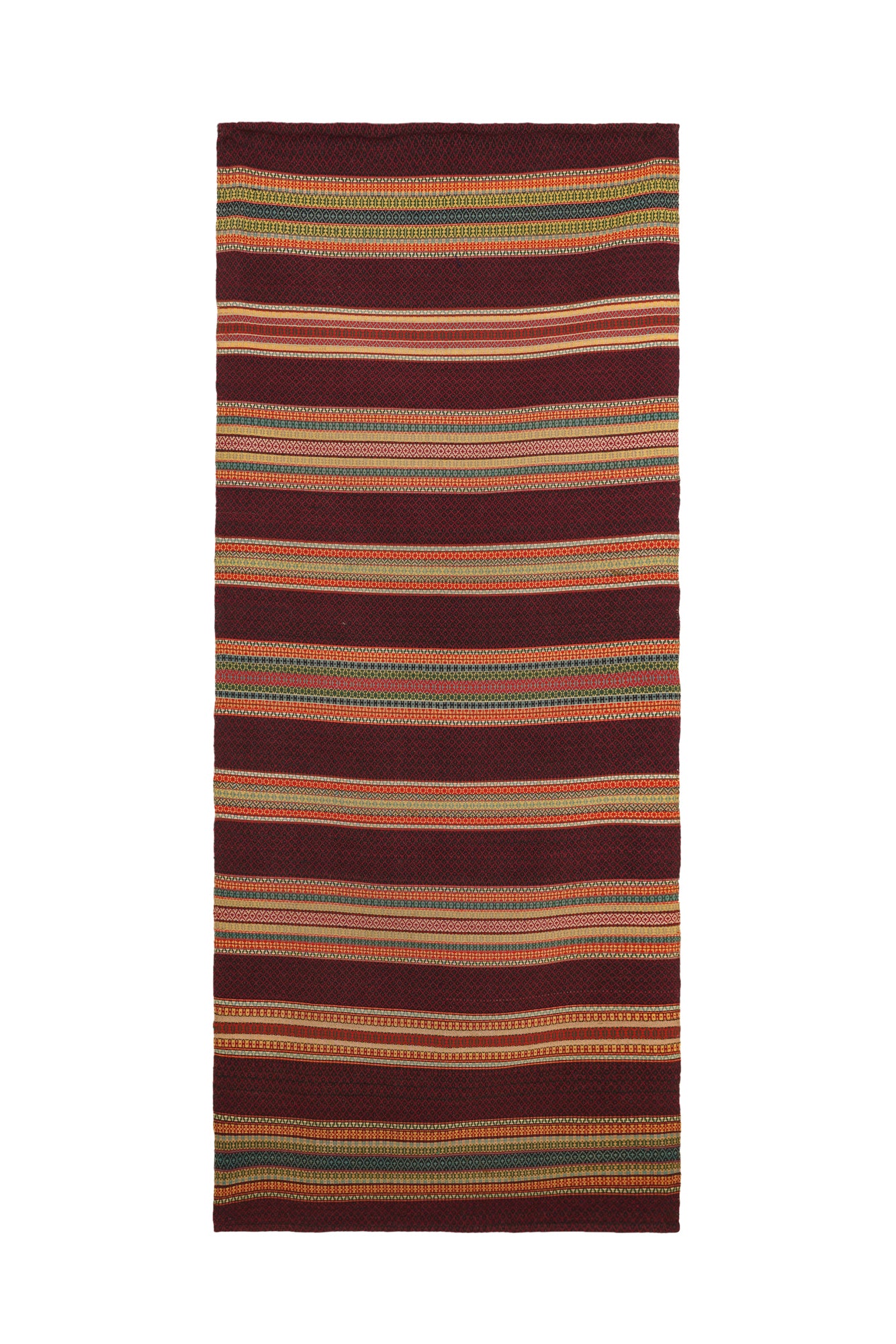 ANTIQUE SCANDINAVIAN TEXTILE 5'10" x 2'5"