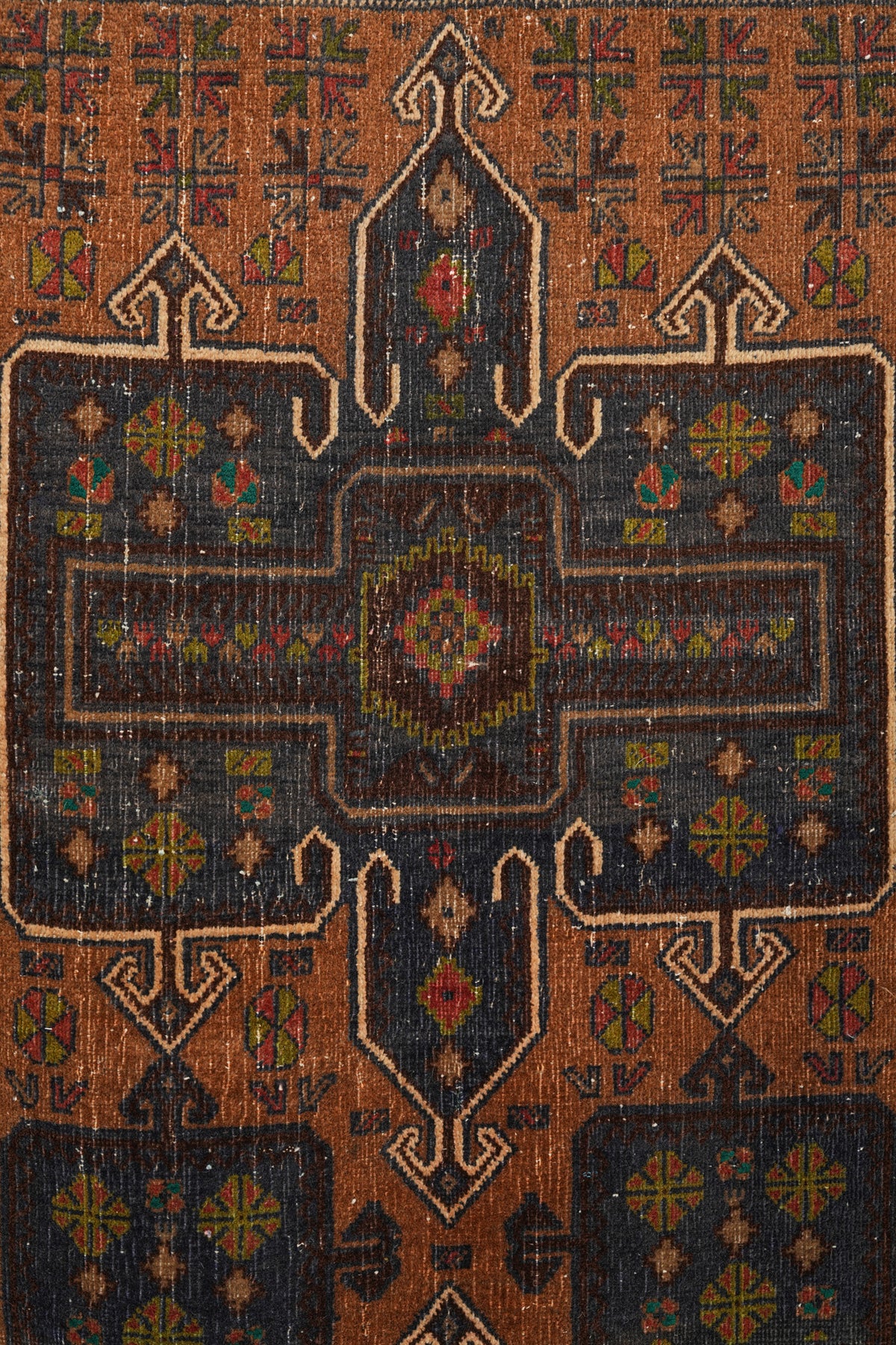 Vintage Baluch Rug 6.4 x 3.9