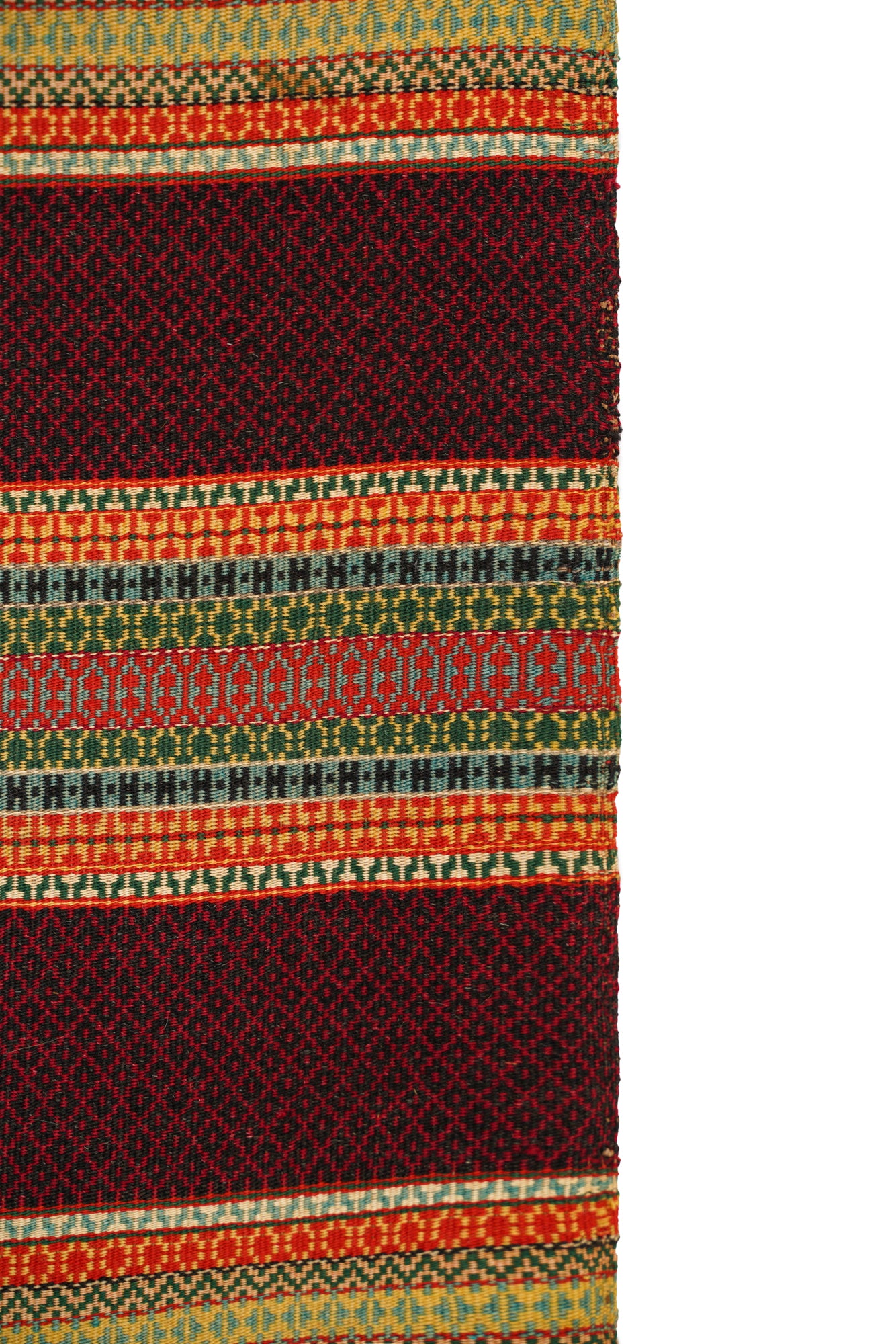 ANTIQUE SCANDINAVIAN TEXTILE 5'10" x 2'5"