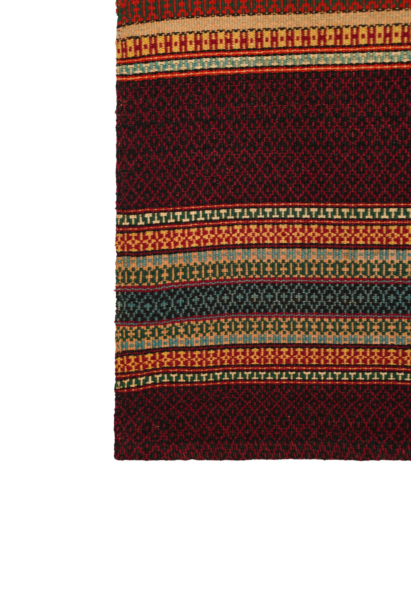 ANTIQUE SCANDINAVIAN TEXTILE 5'10" x 2'5"
