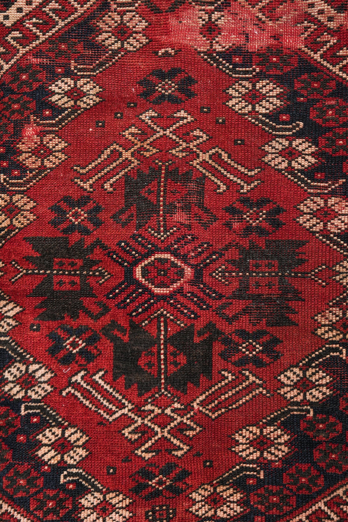Antique Turkish Bergama Rug 3'3" x 2'9"