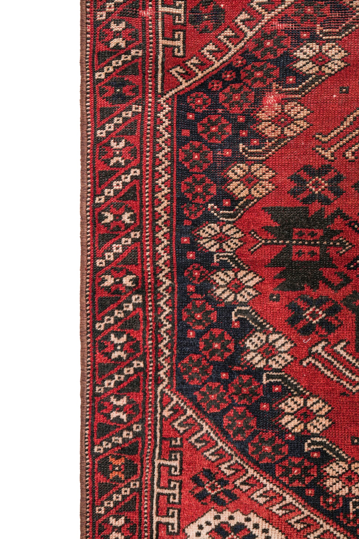 Antique Turkish Bergama Rug 3'3" x 2'9"