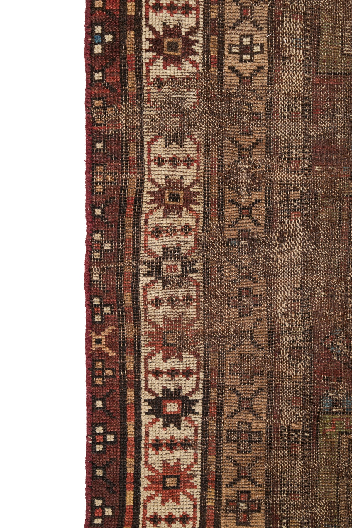 Antique Cacasian Kazak Rug 4'8" x 3'2"