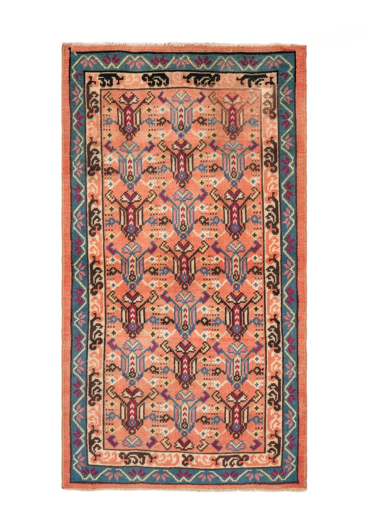 Vintage Tunisian Rug 5' x 2'8"