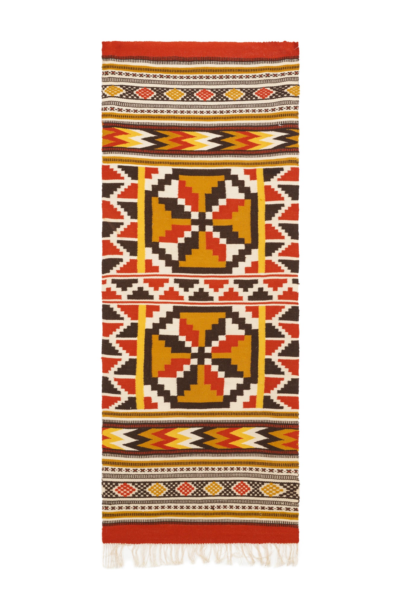 VINTAGE SCANDINAVIAN TEXTILE 5'4" x 2'1"