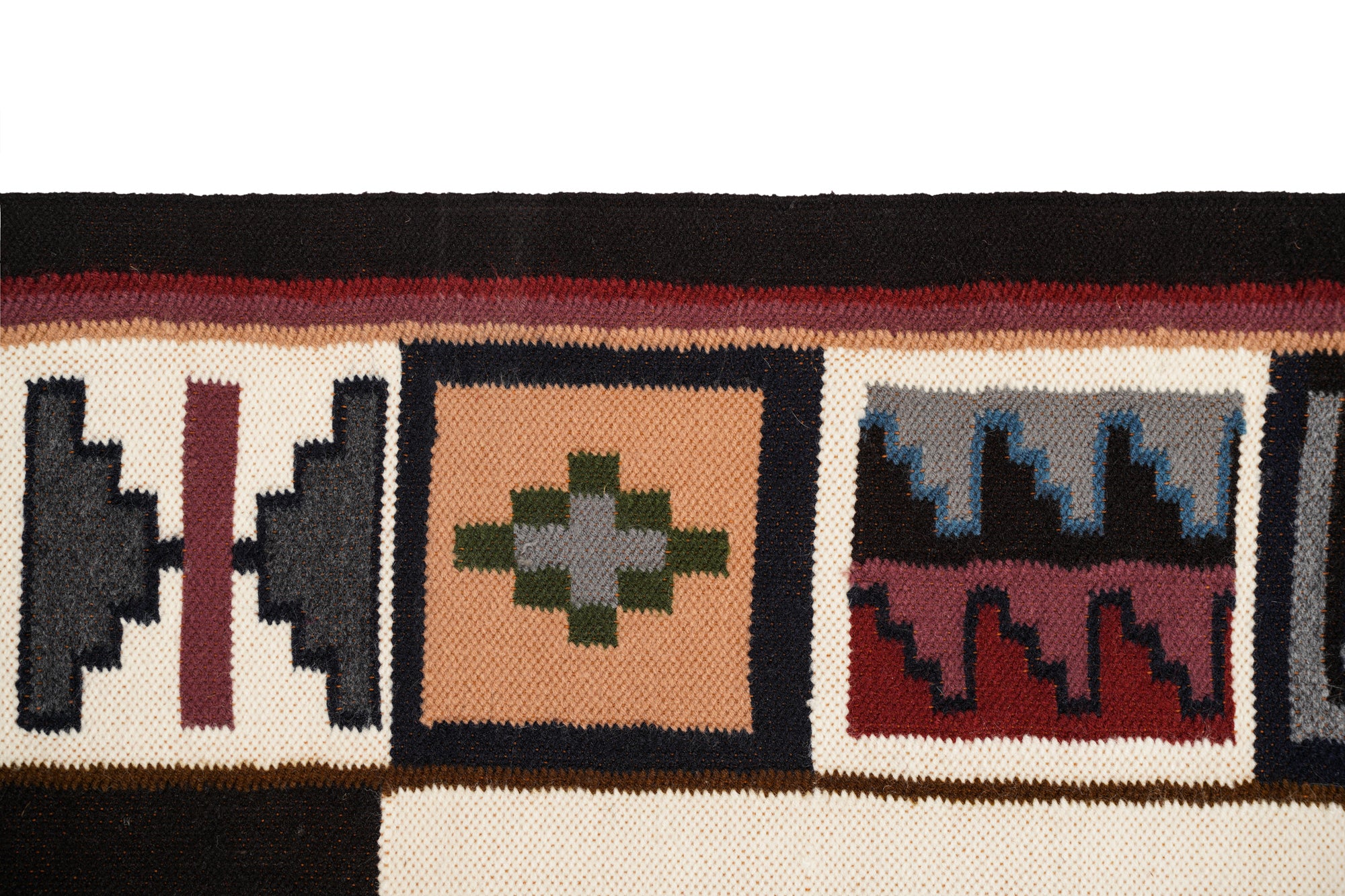 Vintage Peruvian Kilim 4'6" x 3'2"