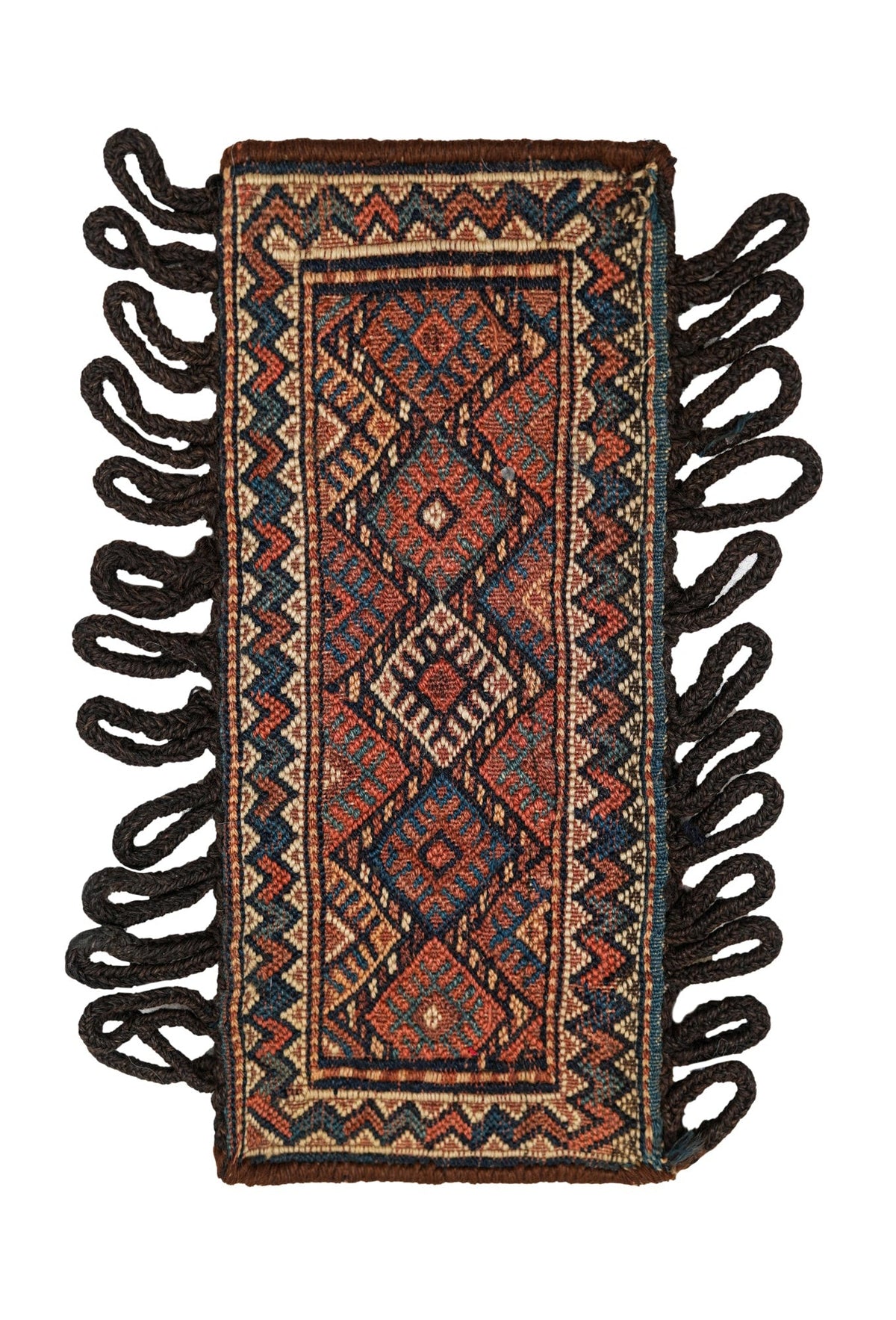 Antique Kurdish Mashraf Kilim 1'3" x 6"