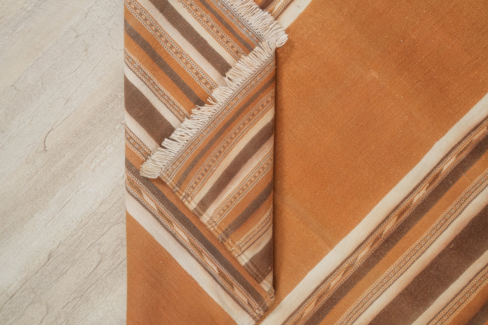Vintage Indian Cotton Dhurrie 3'4" x 2'3"