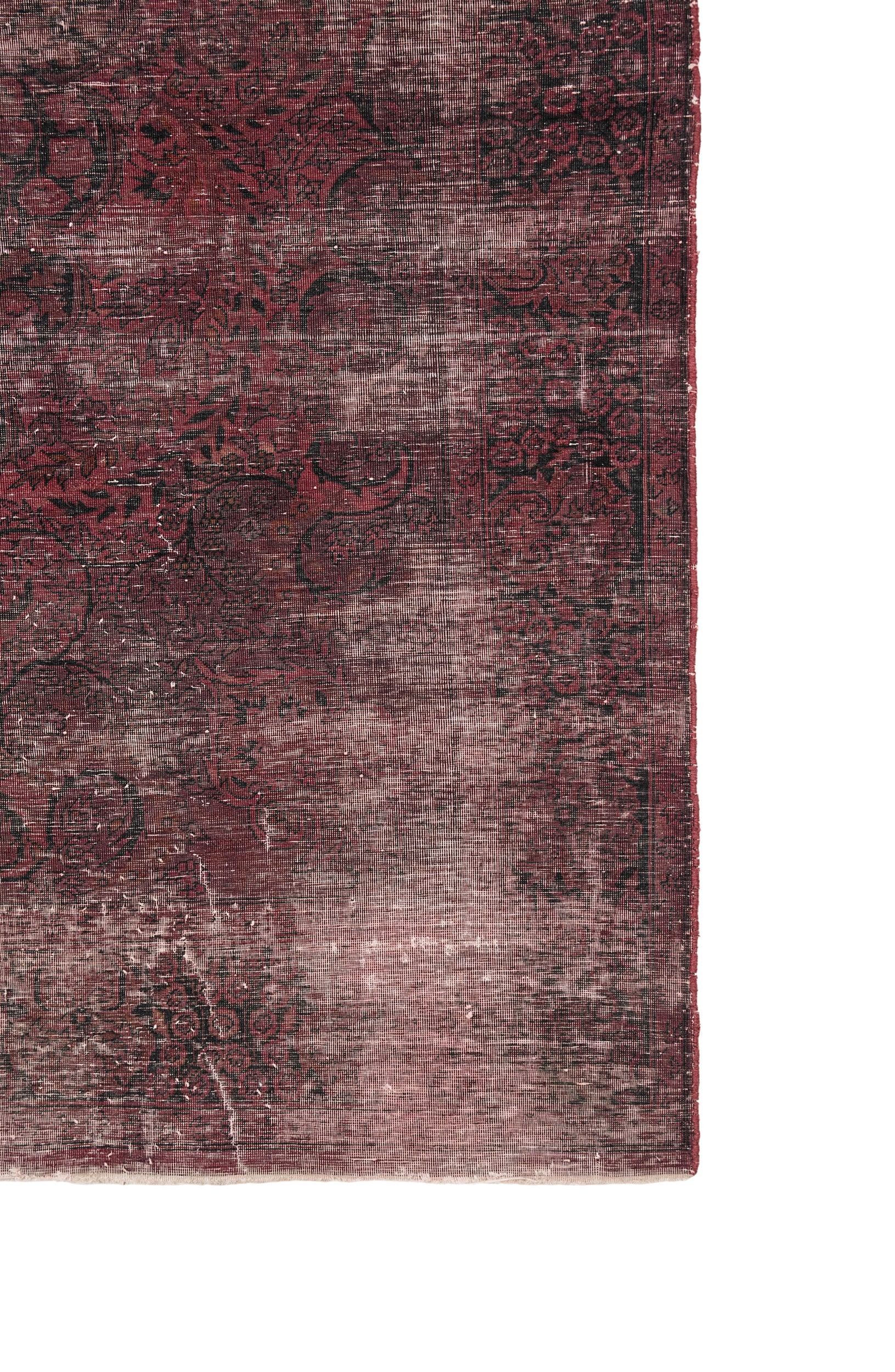 Vintage Pakistani Overdyed Rug 7' x 4'6"