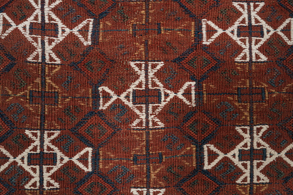 Antique Tekke Mafrash Somack 3'6" x 1'7"