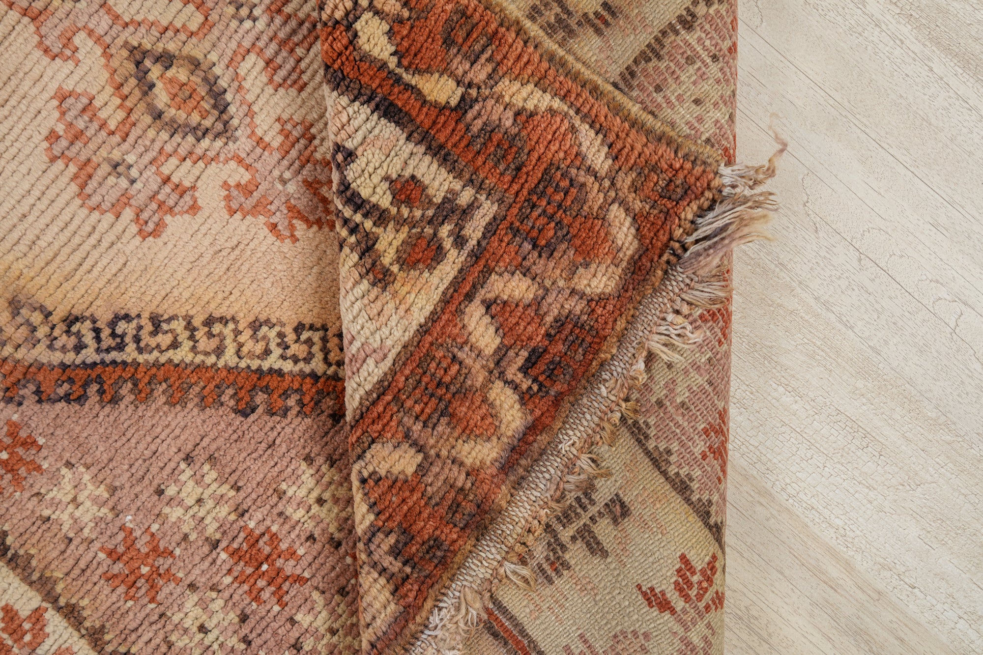 Vintage Moroccan Rug 5'6" x 3'3"