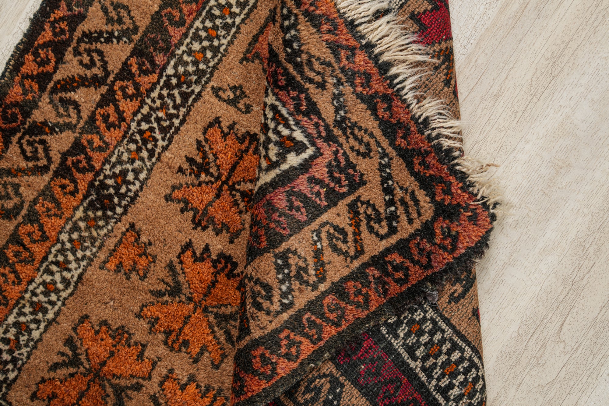 Vintage Balouch Rug 3'7" x 2'4"