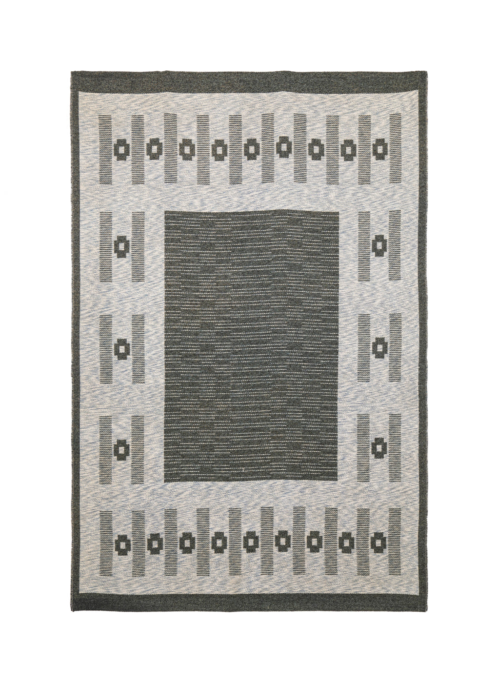 Vintage Swedish Loom Kilim 7'5" x 5'