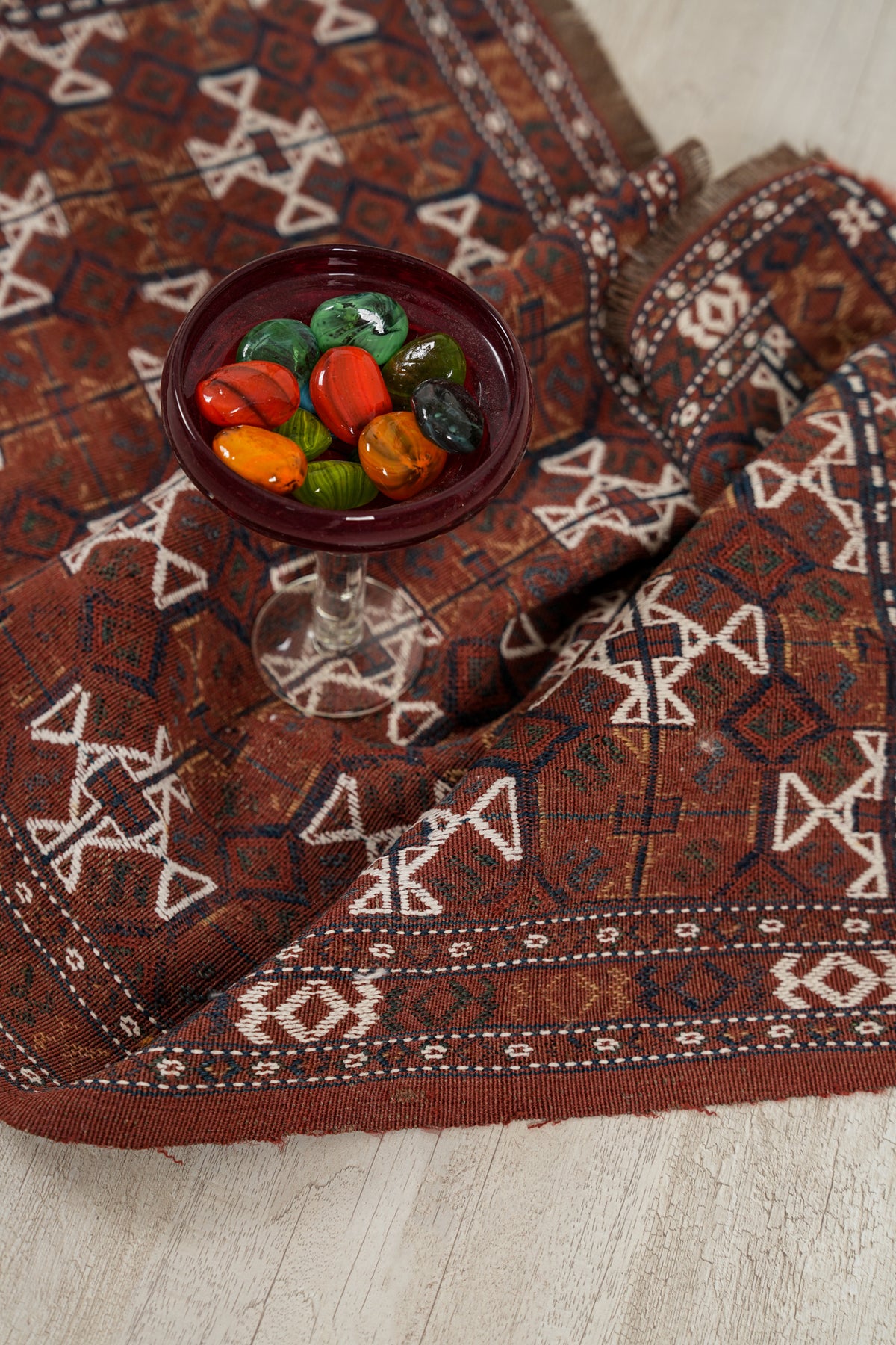Antique Tekke Mafrash Somack 3'6" x 1'7"