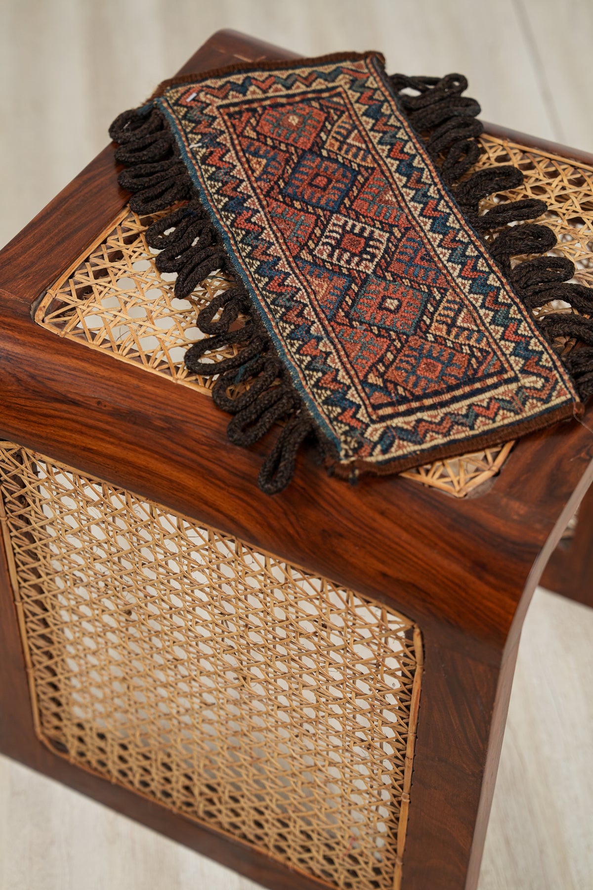 Antique Kurdish Mashraf Kilim 1'3" x 6"