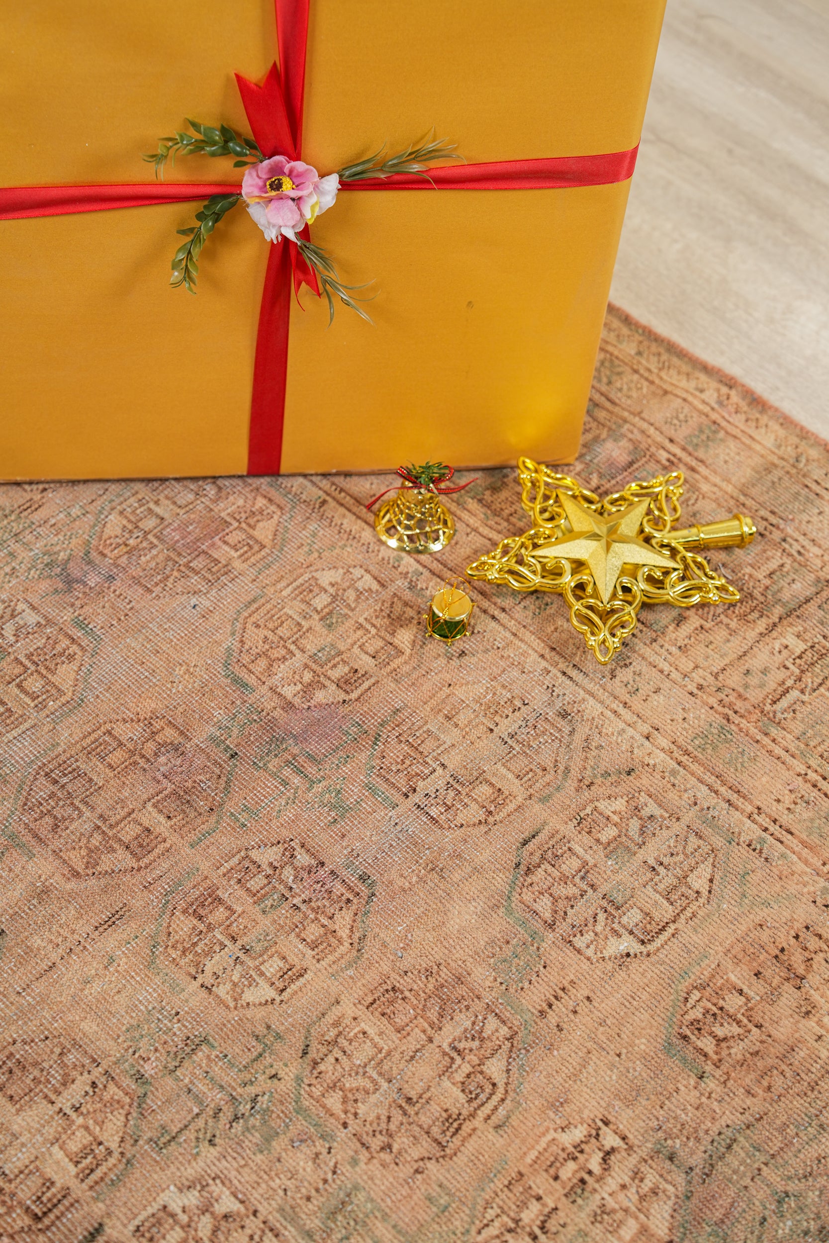 Vintage Turkmen Tekke Rug 7'10" x 4'