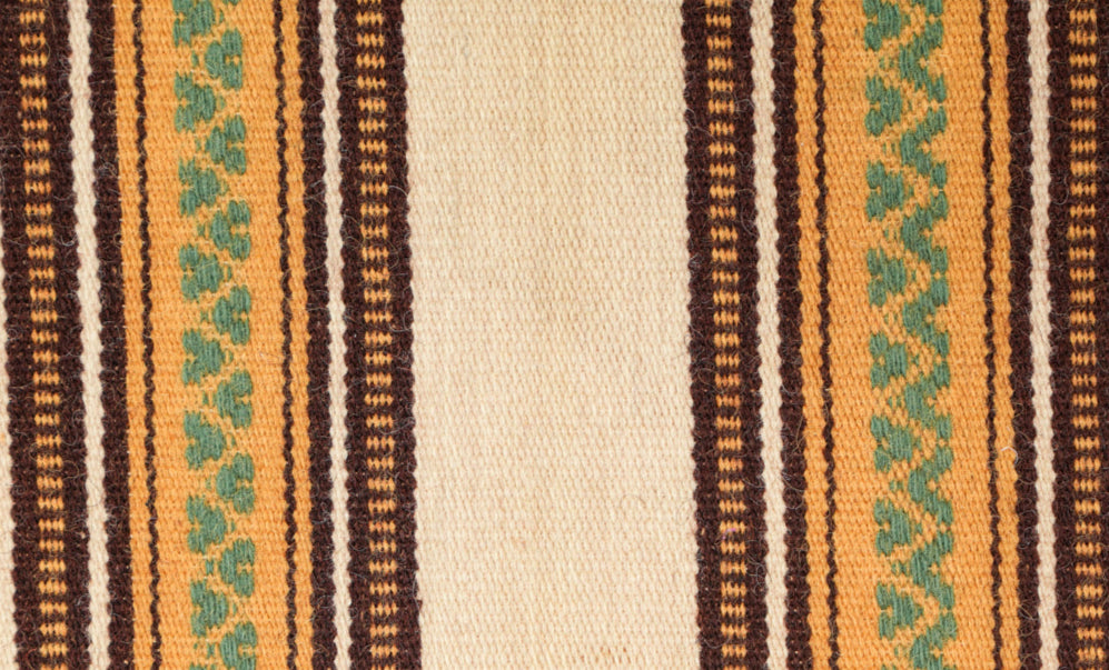 Vintage Scandinavian Textile 3'3" x 1'5"