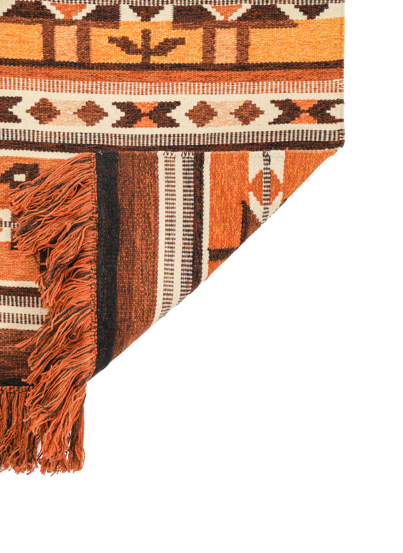 VINTAGE SCANDINAVIAN TAPESTRY 3'10" x 1'10"