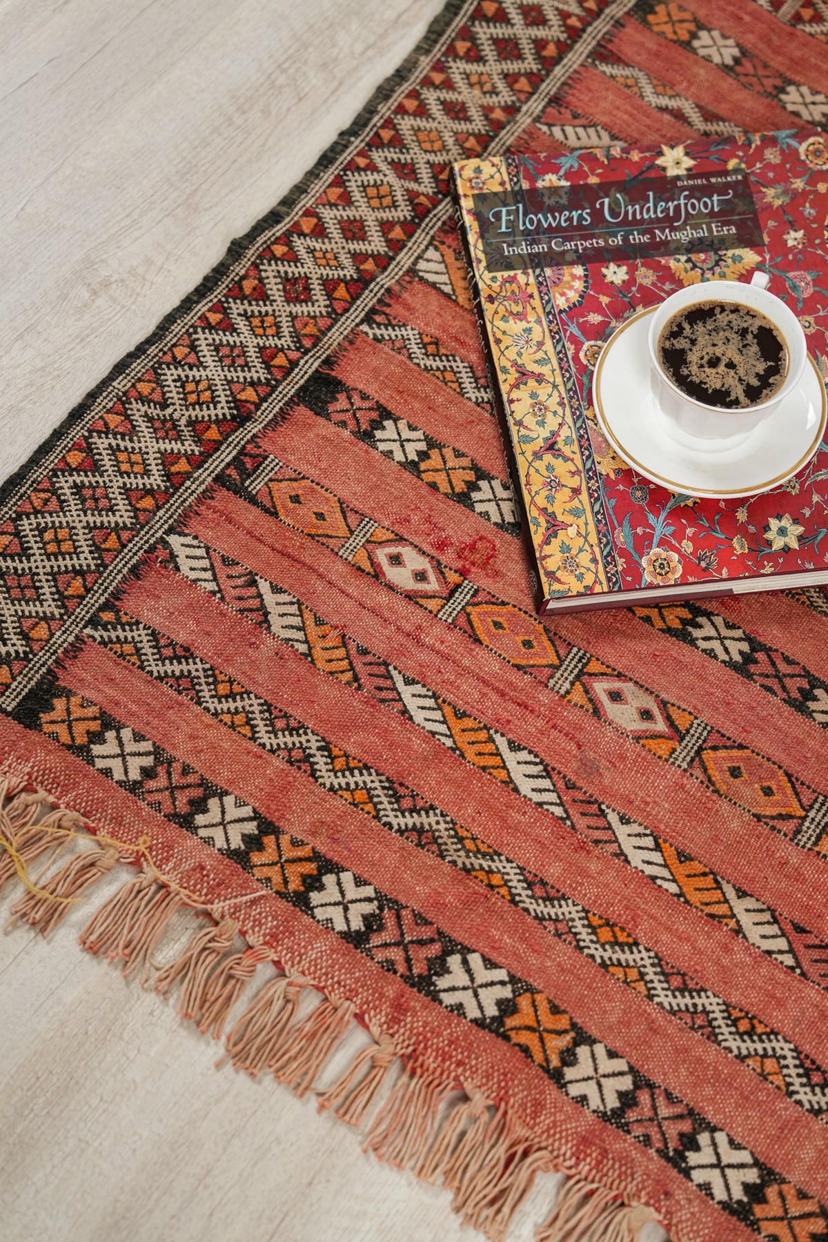 Vintage Moroccan Berber Kilim 5' x 3'6"