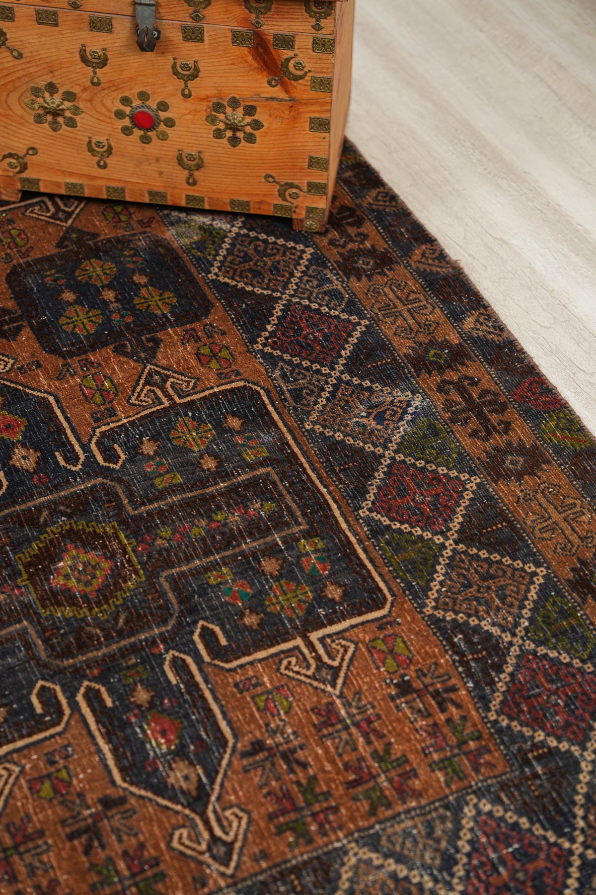 Vintage Baluch Rug 6.4 x 3.9
