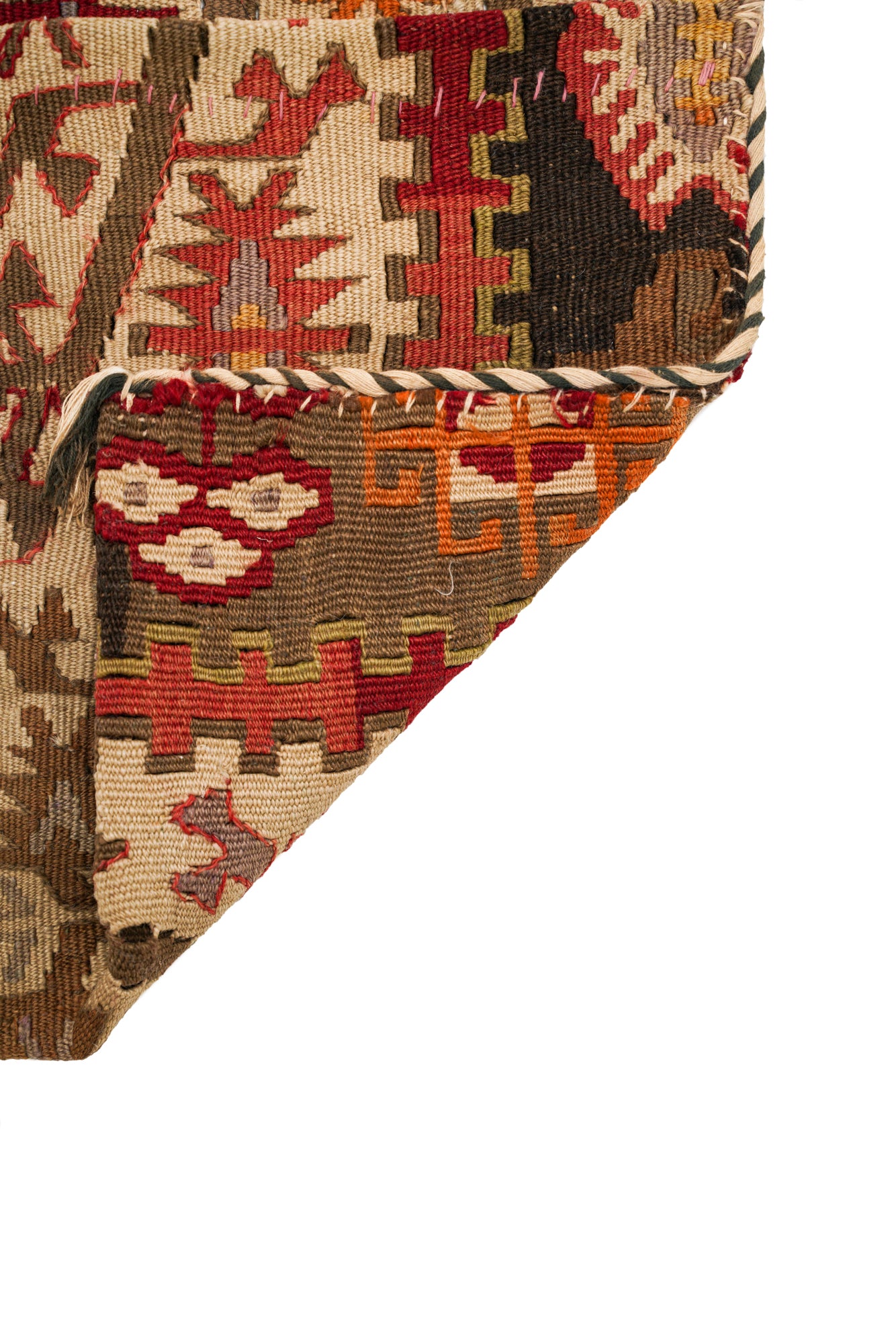 Vintage Turkish Kilim Bag 1'5" x 10"