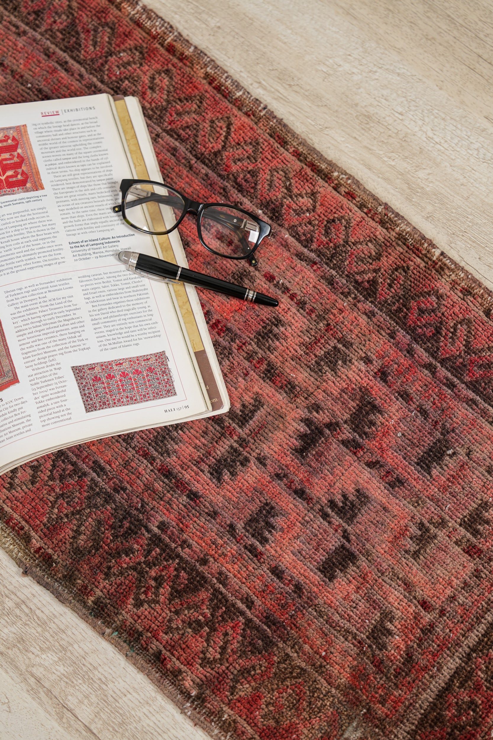 Vintage Baloch Rug 3' x 1'5"