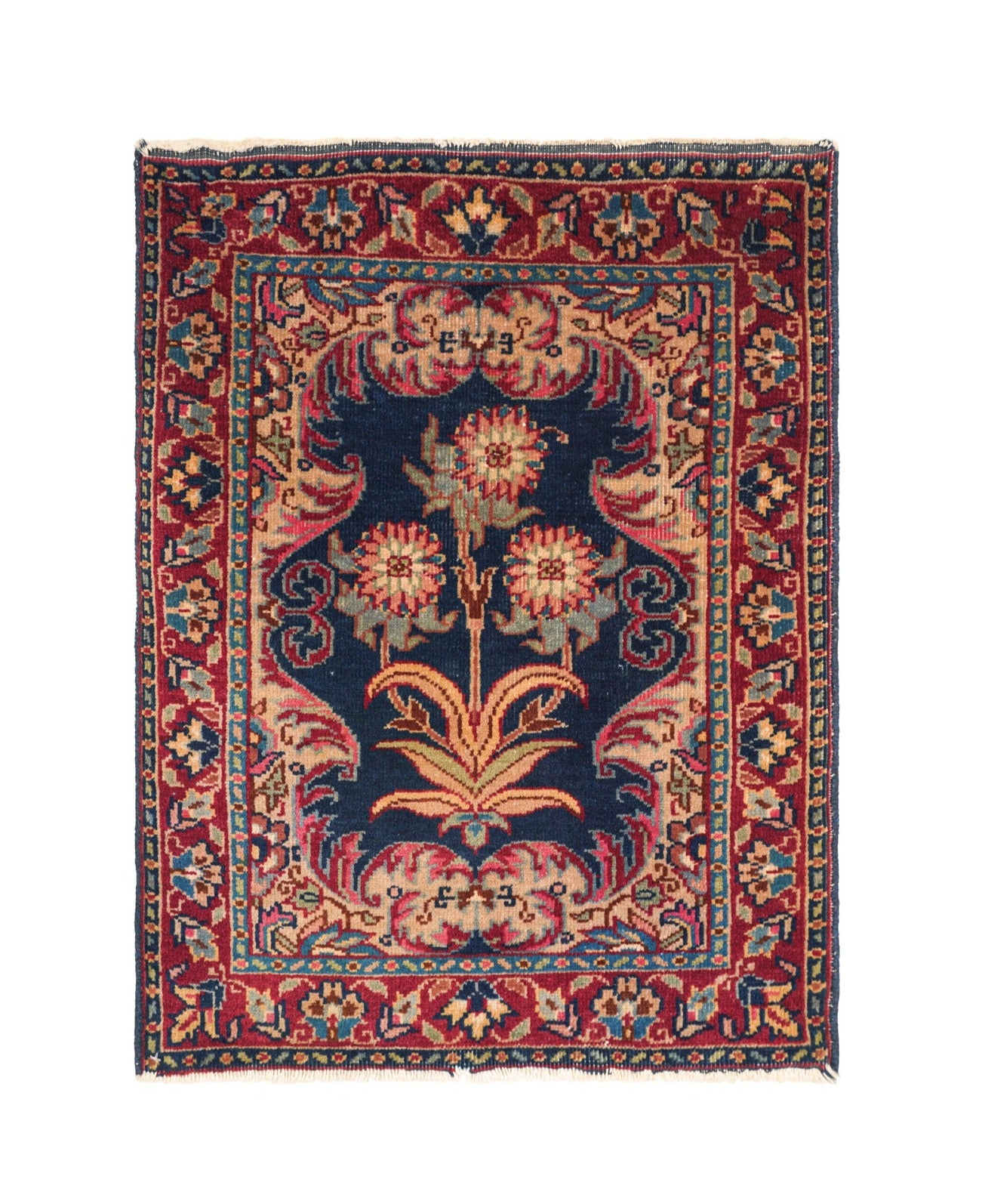 Vintage Turkish Sparta Rug 2' x 1'7"