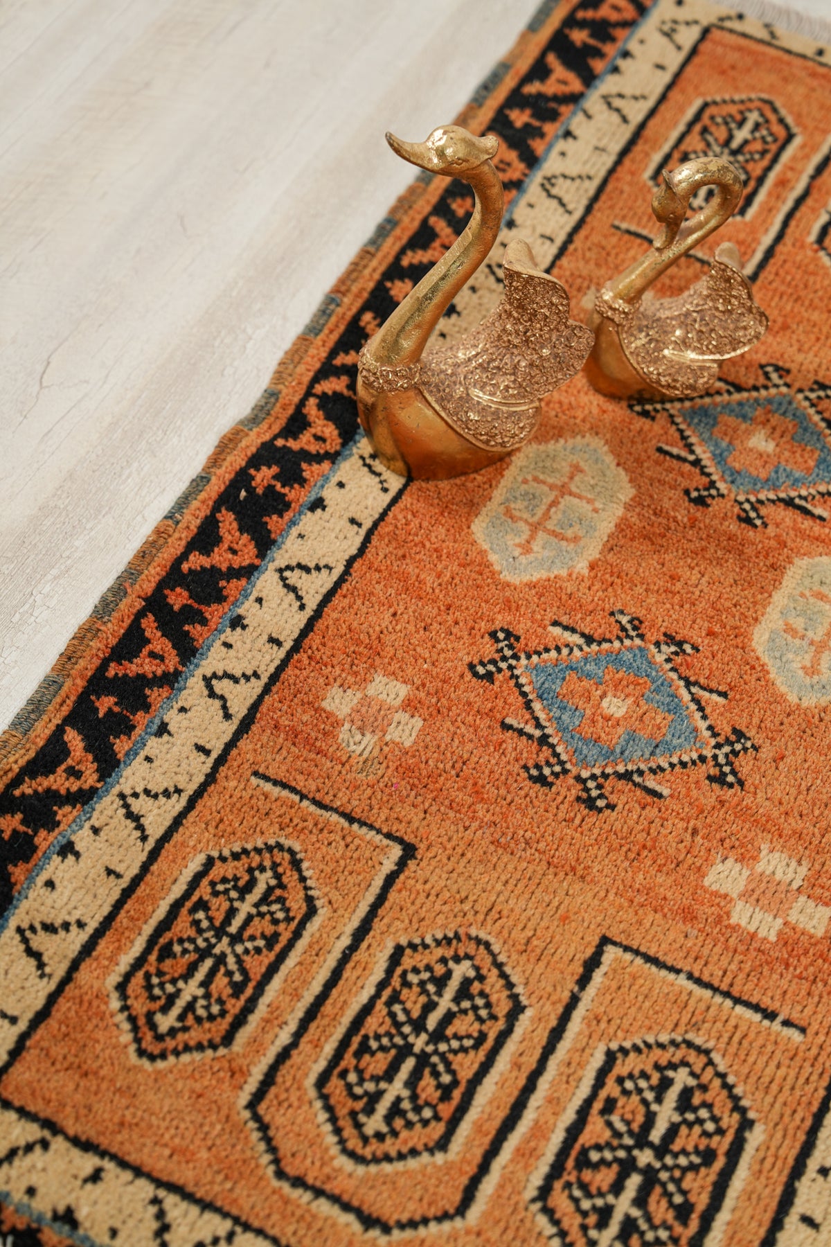 Vintage Turkish Rug 4' x 2'