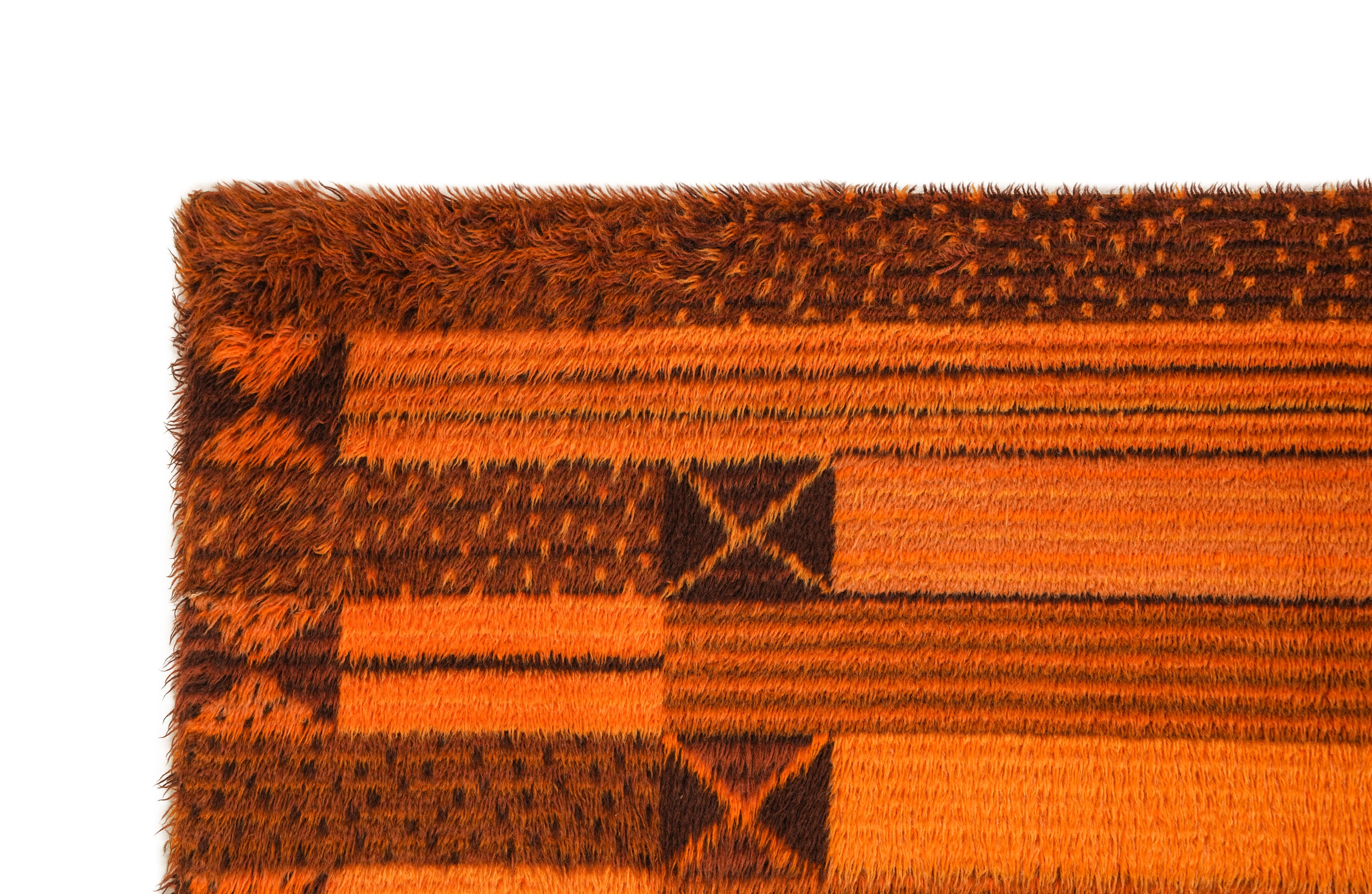 Vintage Scandinavian Rug 6'2" x 4'4"