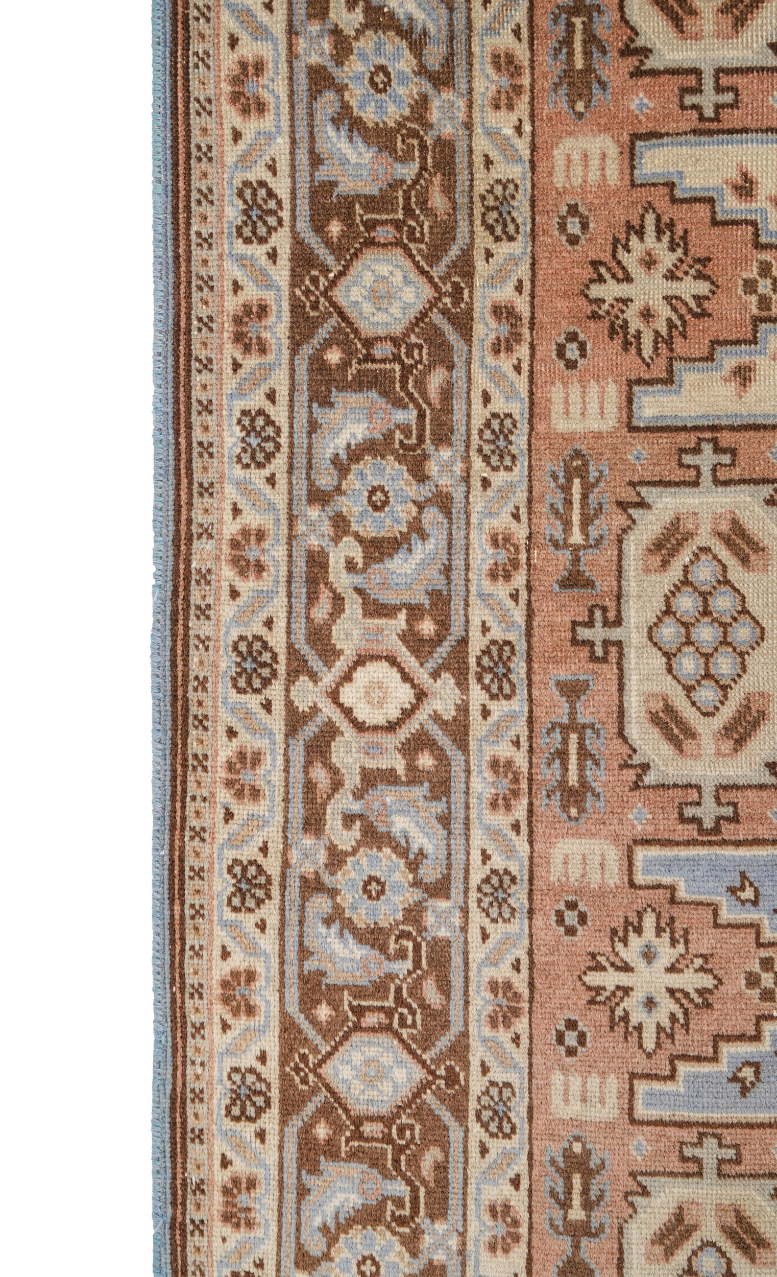 Vintage Turkish Shirvan Rug 6'3" x 4'3"