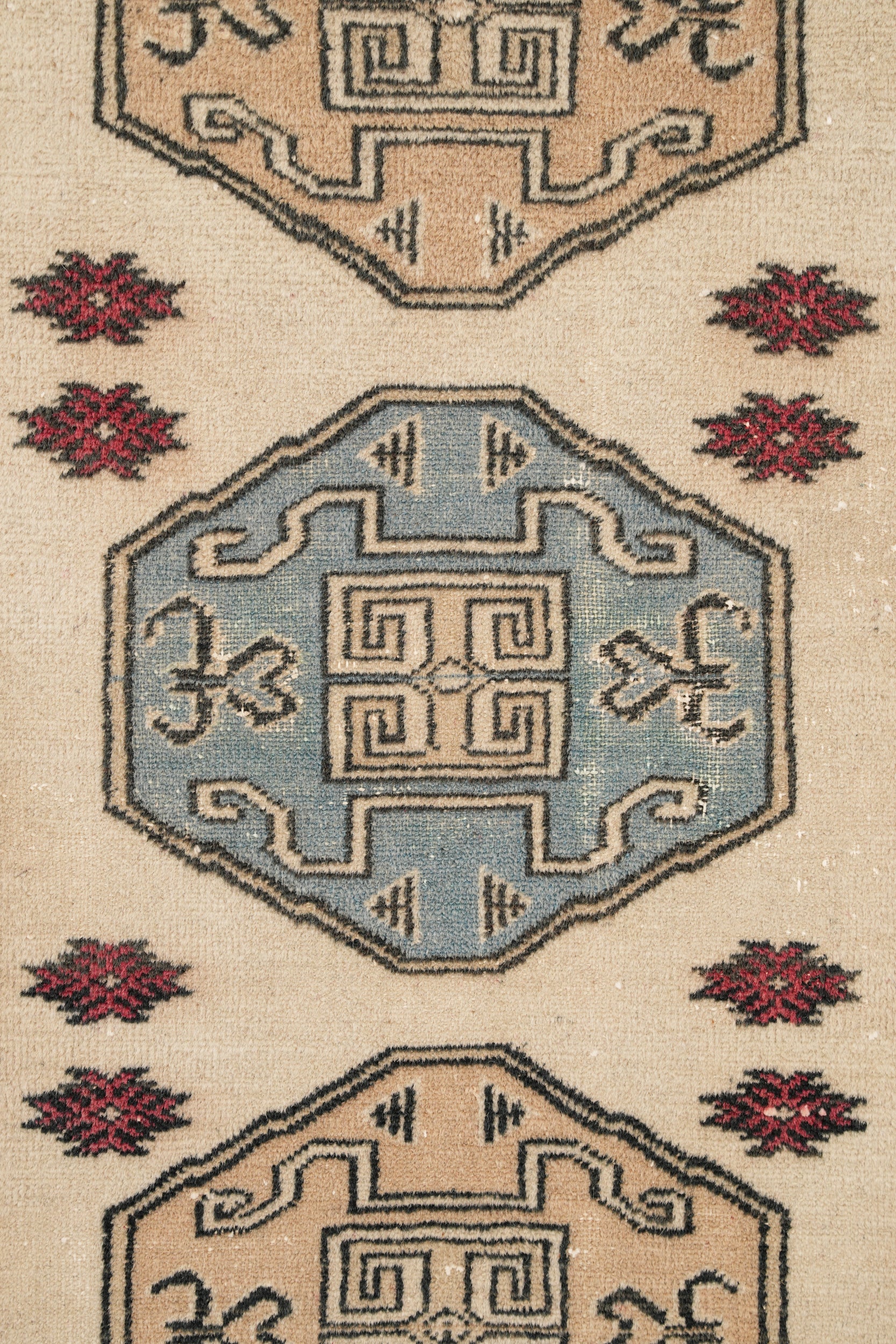 Vintage Pakistani kazak Rug 4'4" x 2'7"