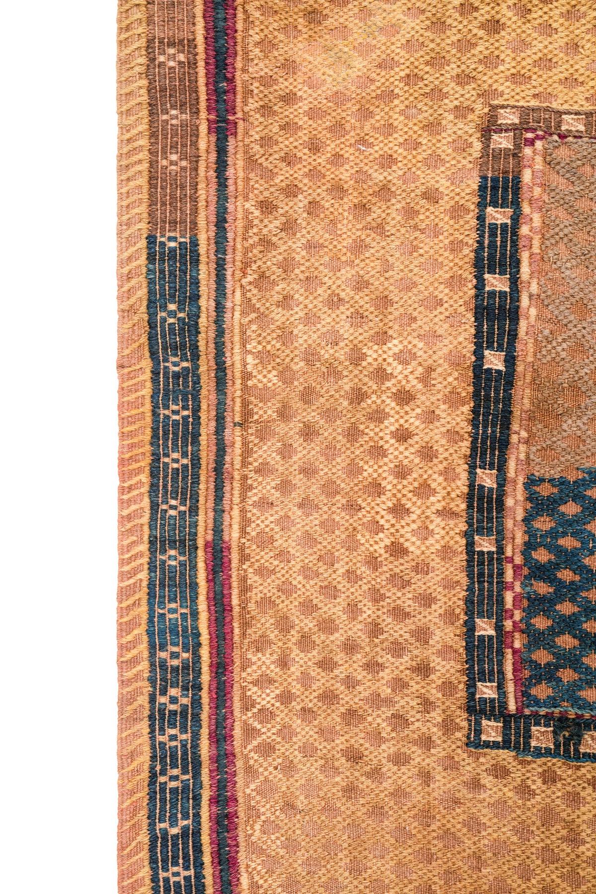 ANTIQUE TURKISH CECIM SOUMAK KILIM 5' x 4'2"