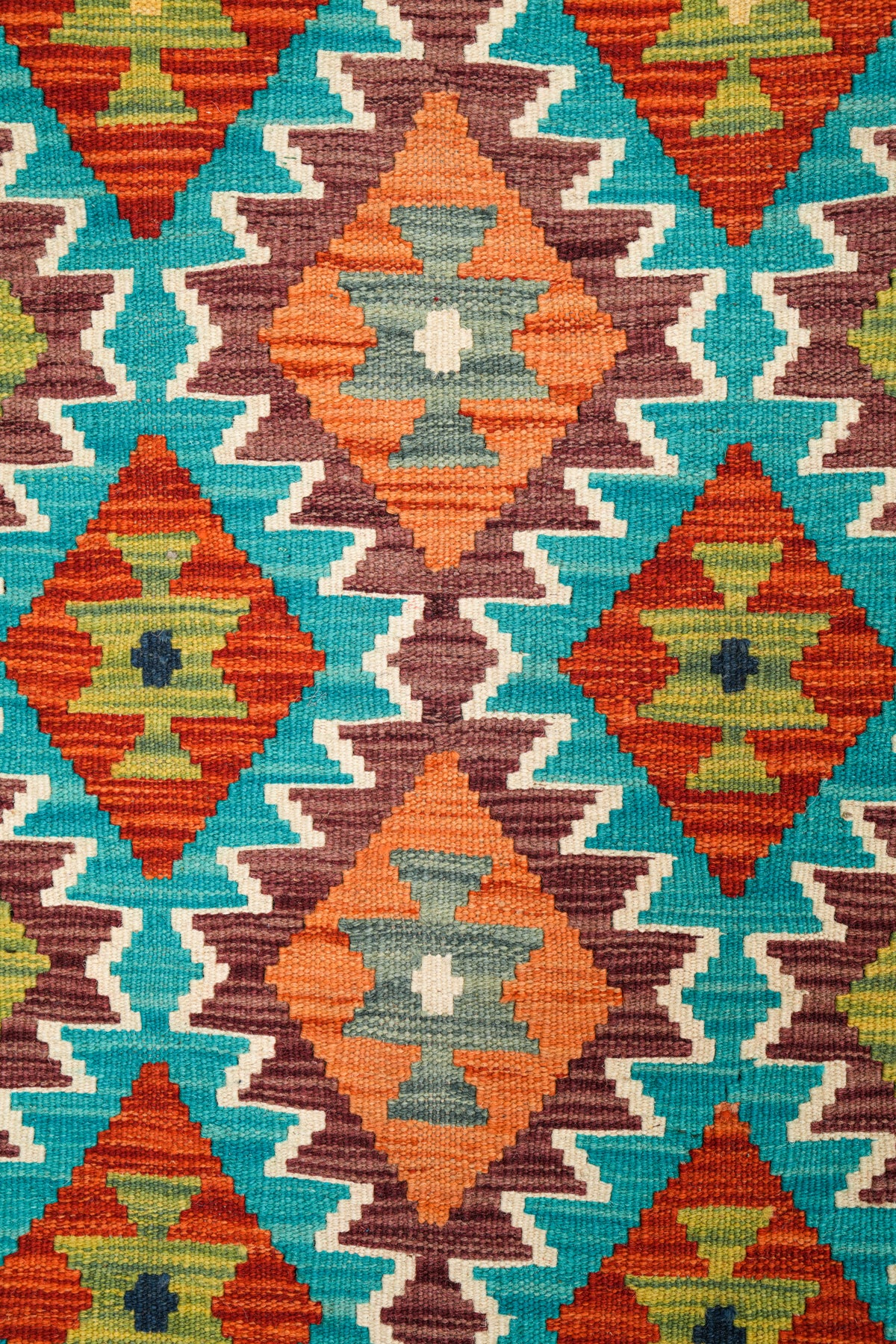 Modern Afghan SHIRVAN KILIM 5' x 3'4"