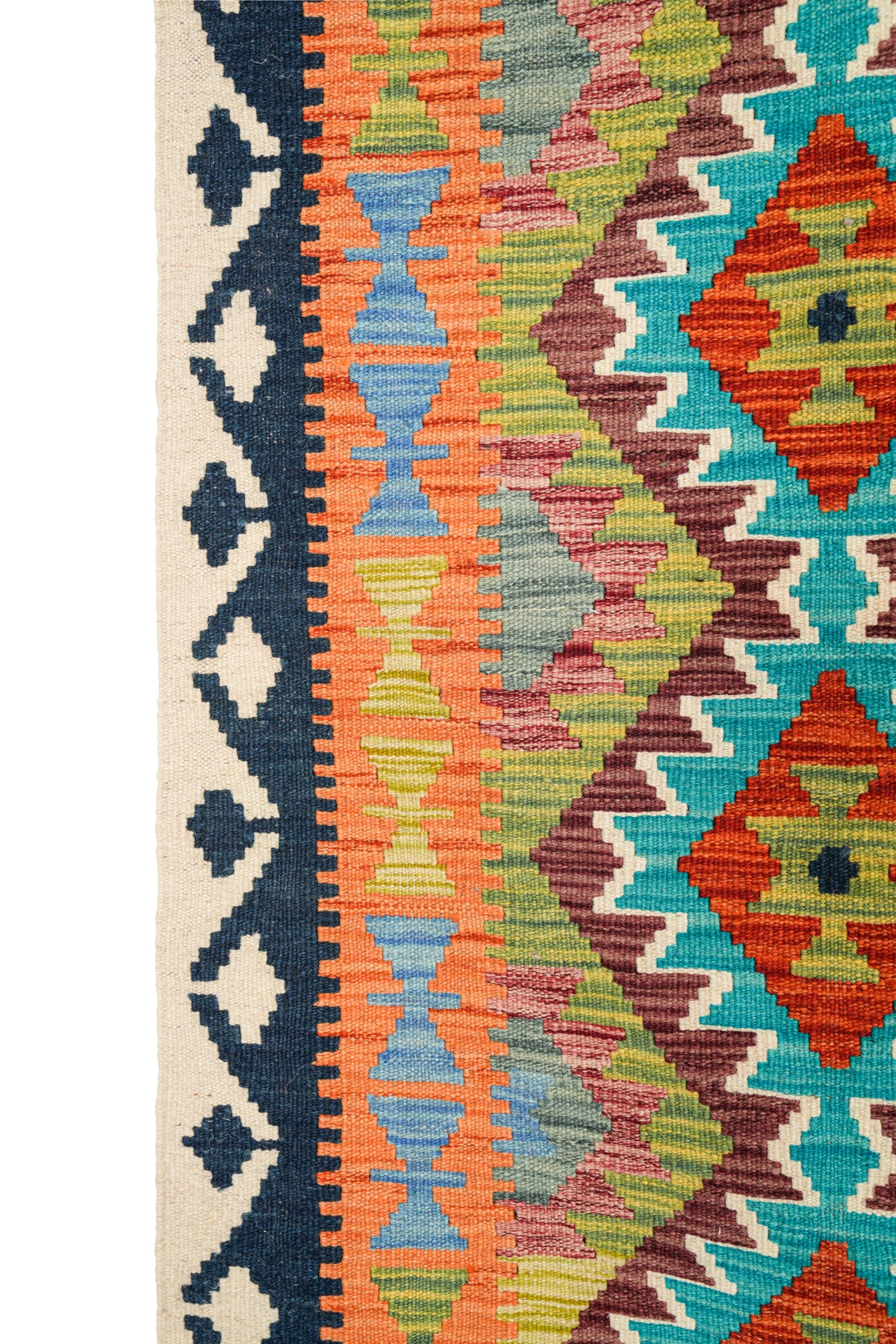 Modern Afghan SHIRVAN KILIM 5' x 3'4"